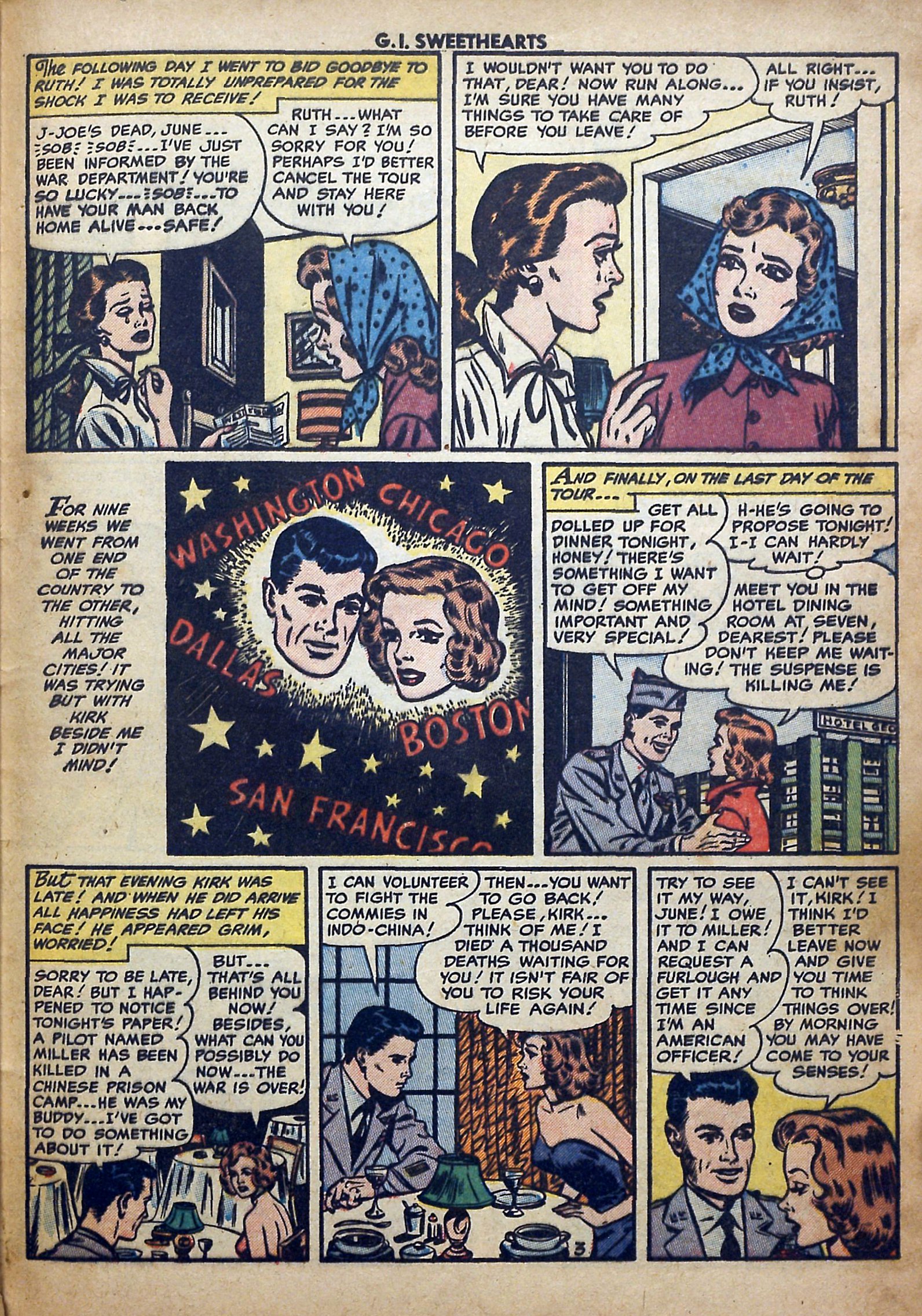 Read online G.I. Sweethearts comic -  Issue #39 - 29