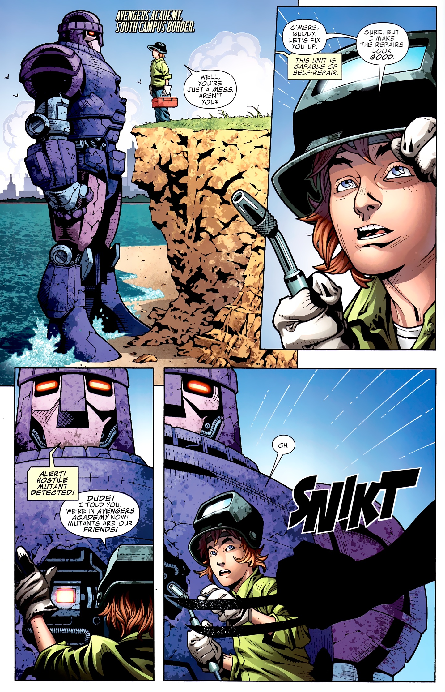 Read online Avengers Academy comic -  Issue #32 - 3