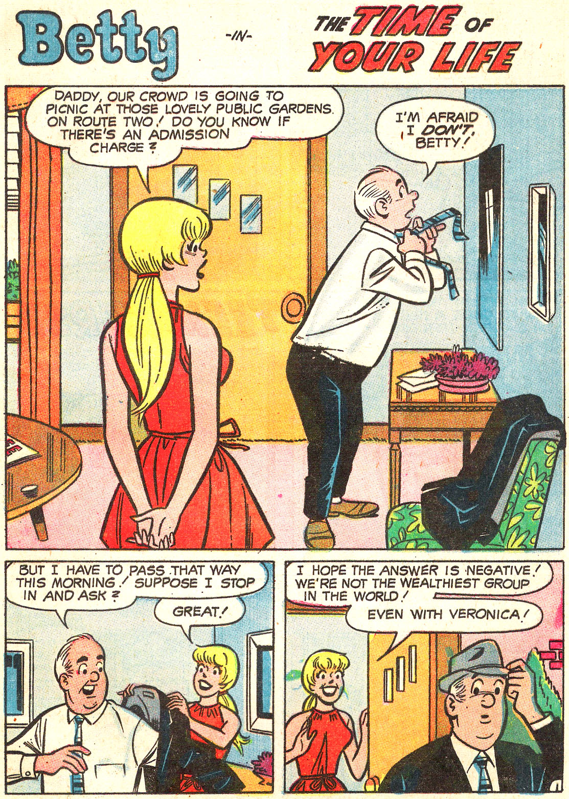 Read online Archie's Girls Betty and Veronica comic -  Issue #156 - 13