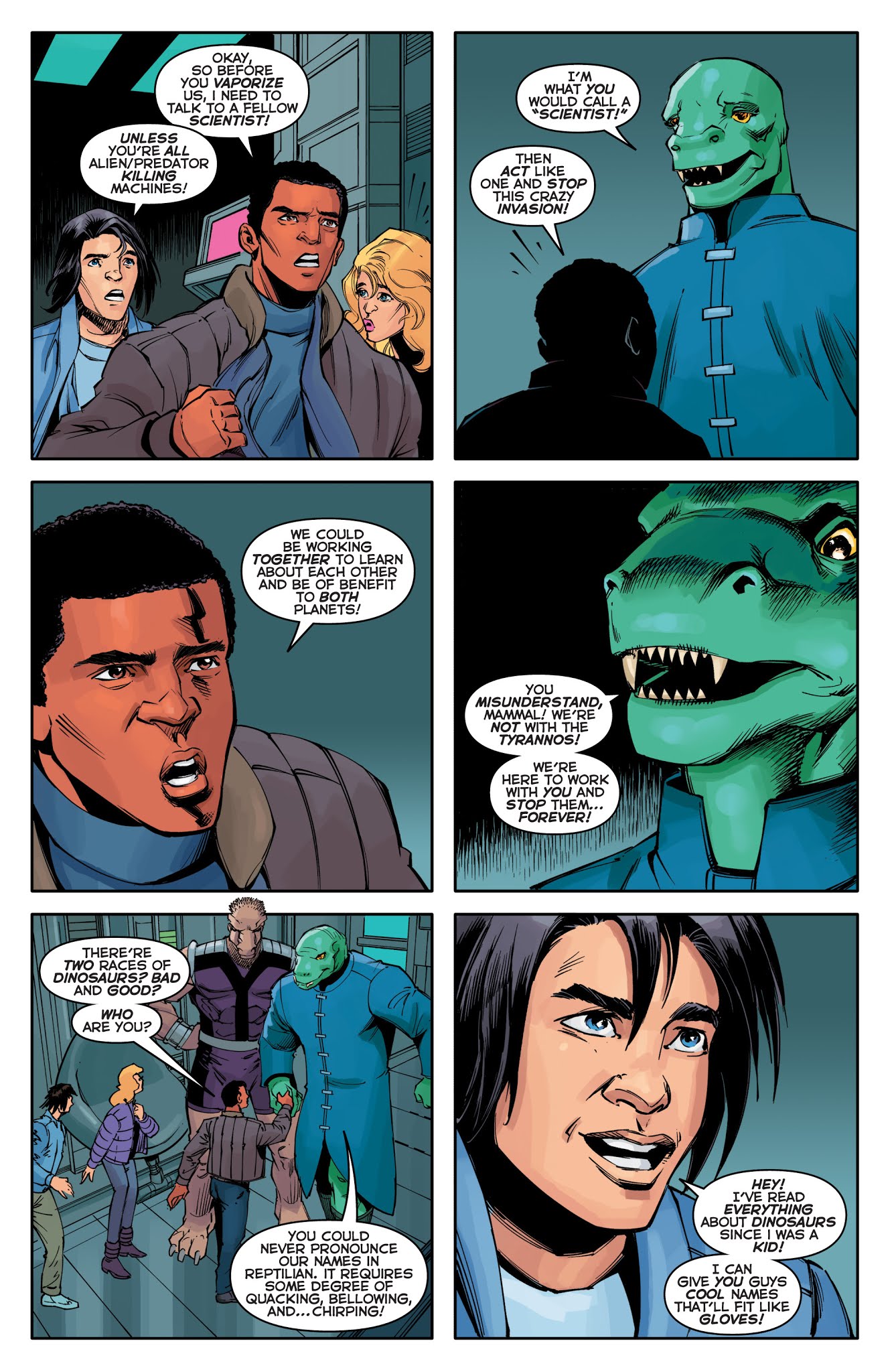 Read online Dinosaucers comic -  Issue #3 - 17