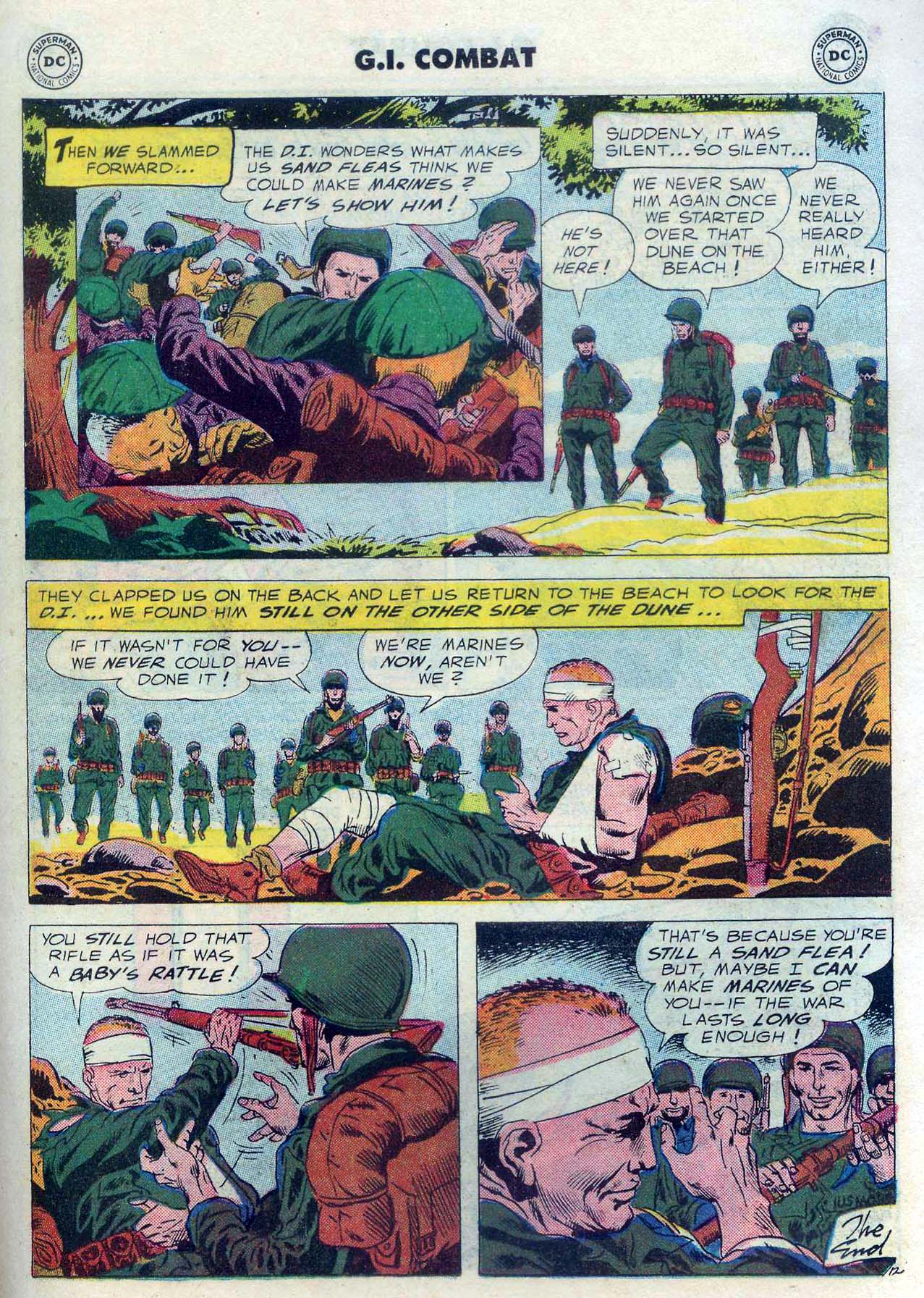 Read online G.I. Combat (1952) comic -  Issue #56 - 15