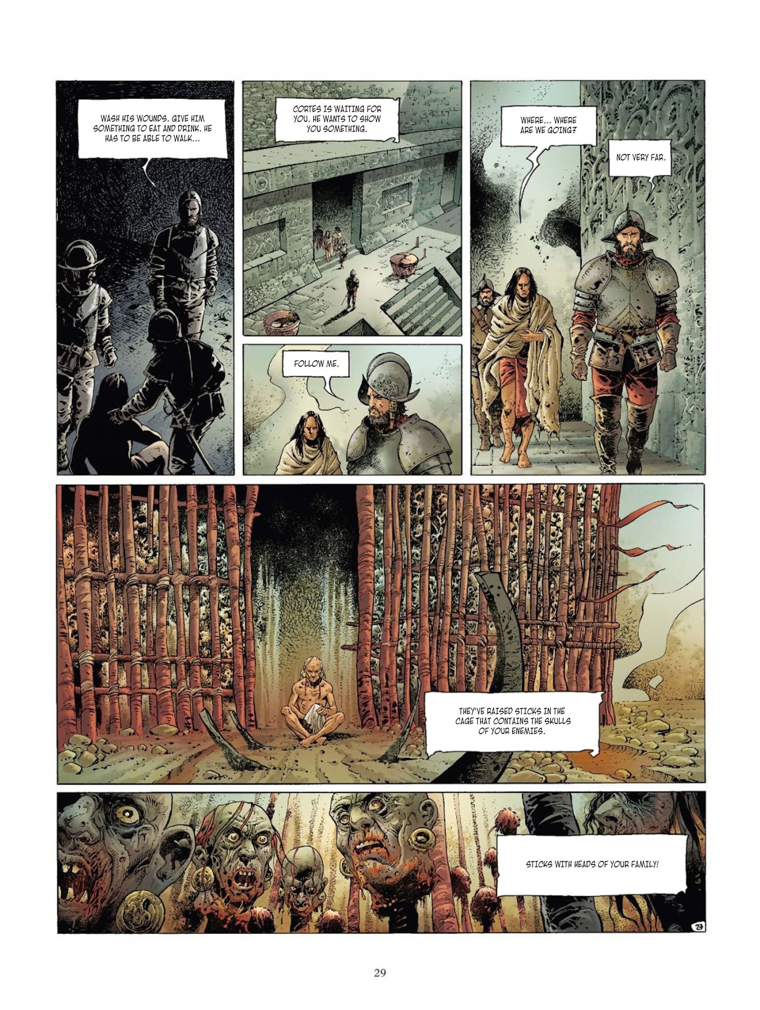 Read online Conquistador comic -  Issue #4 - 32