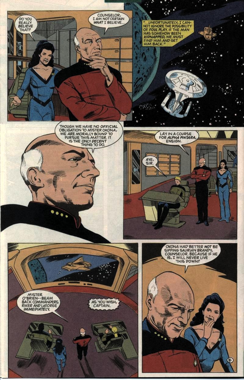 Read online Star Trek: The Next Generation (1989) comic -  Issue #25 - 17