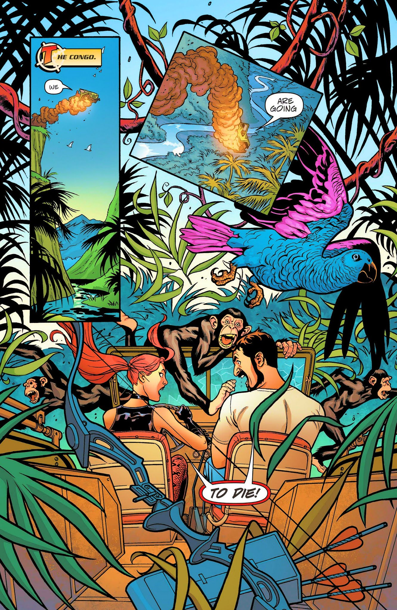 Read online Danger Girl: Trinity comic -  Issue #3 - 3
