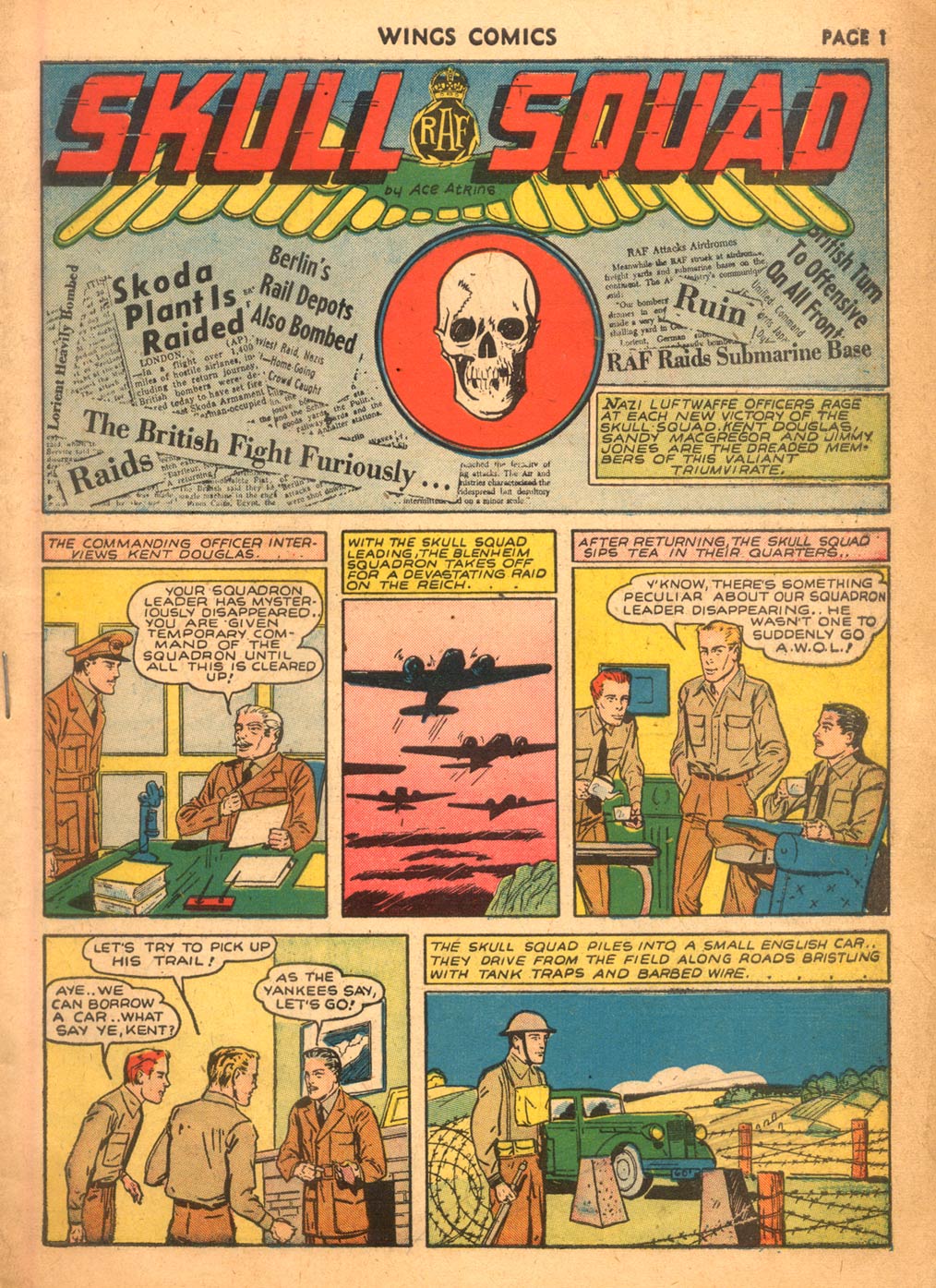 Read online Wings Comics comic -  Issue #7 - 3