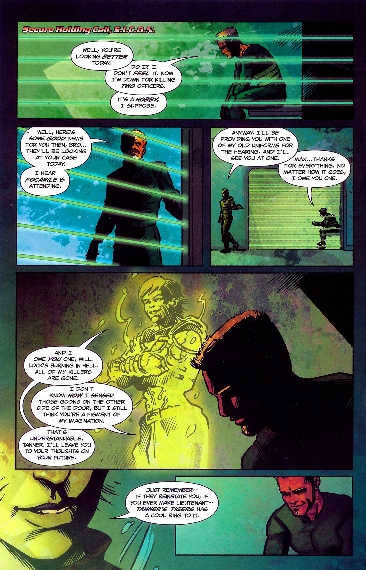 Read online Starship Troopers: Damaged Justice comic -  Issue #4 - 6