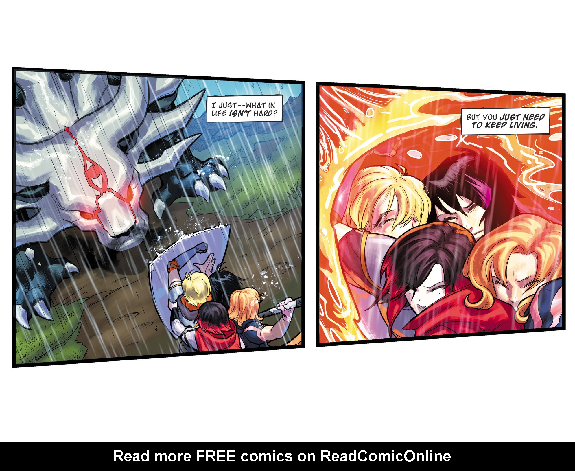 Read online RWBY comic -  Issue #6 - 23