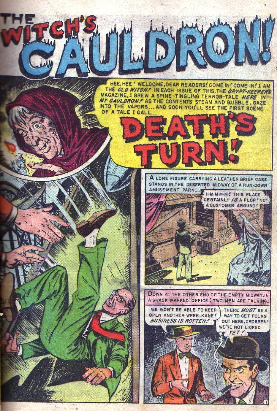 Read online Tales From The Crypt (1950) comic -  Issue #22 - 22