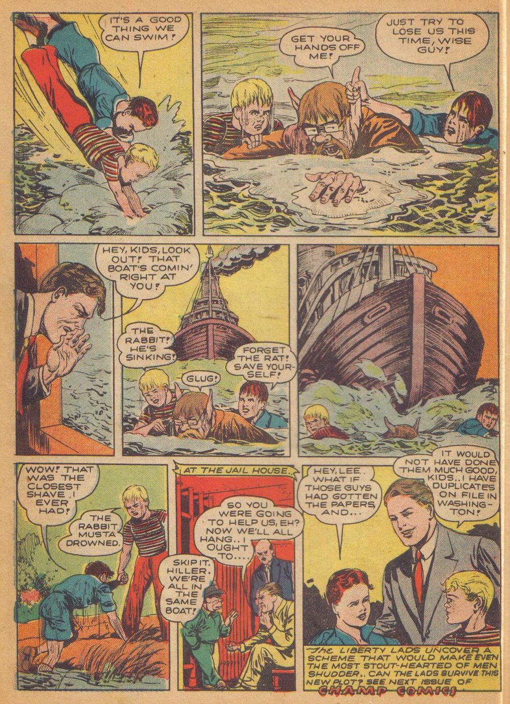 Read online Champ Comics comic -  Issue #21 - 19