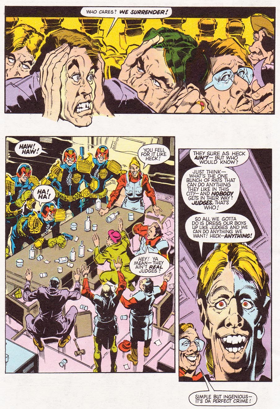 Read online Judge Dredd (1983) comic -  Issue #35 - 28