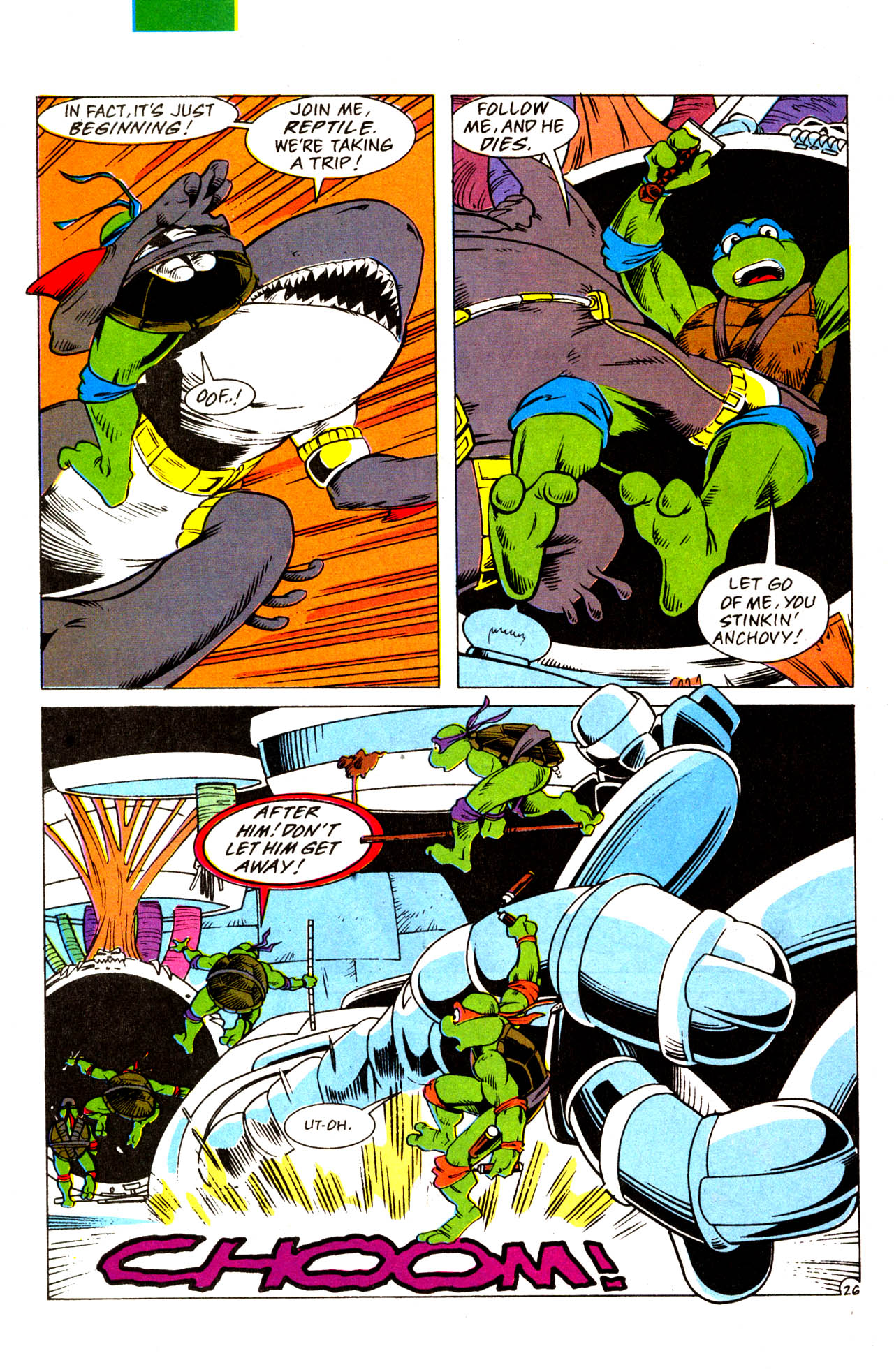 Read online Teenage Mutant Ninja Turtles Adventures (1989) comic -  Issue #43 - 28