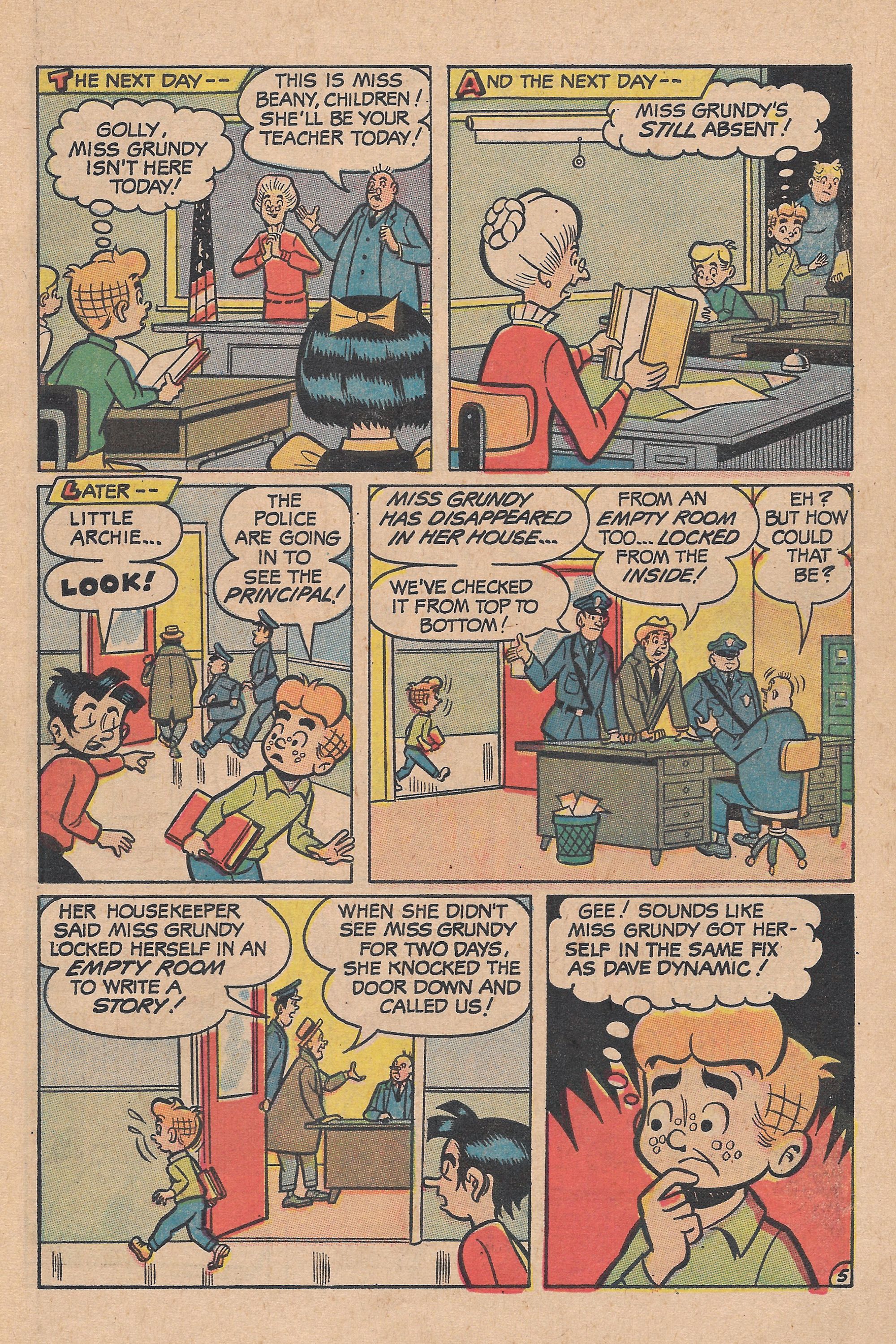 Read online The Adventures of Little Archie comic -  Issue #48 - 61