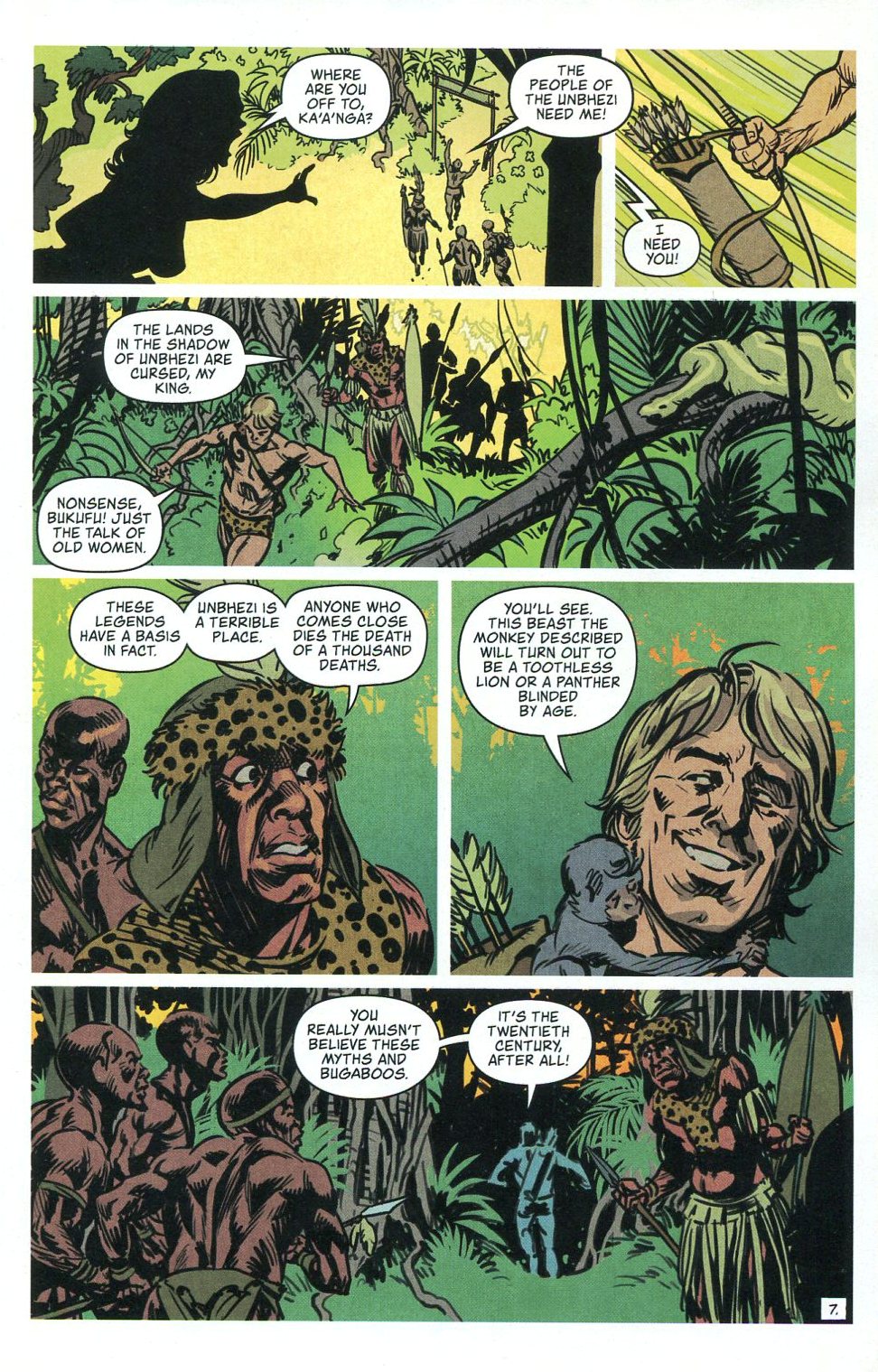 Read online Jungle Comics (2019) comic -  Issue #1 - 9