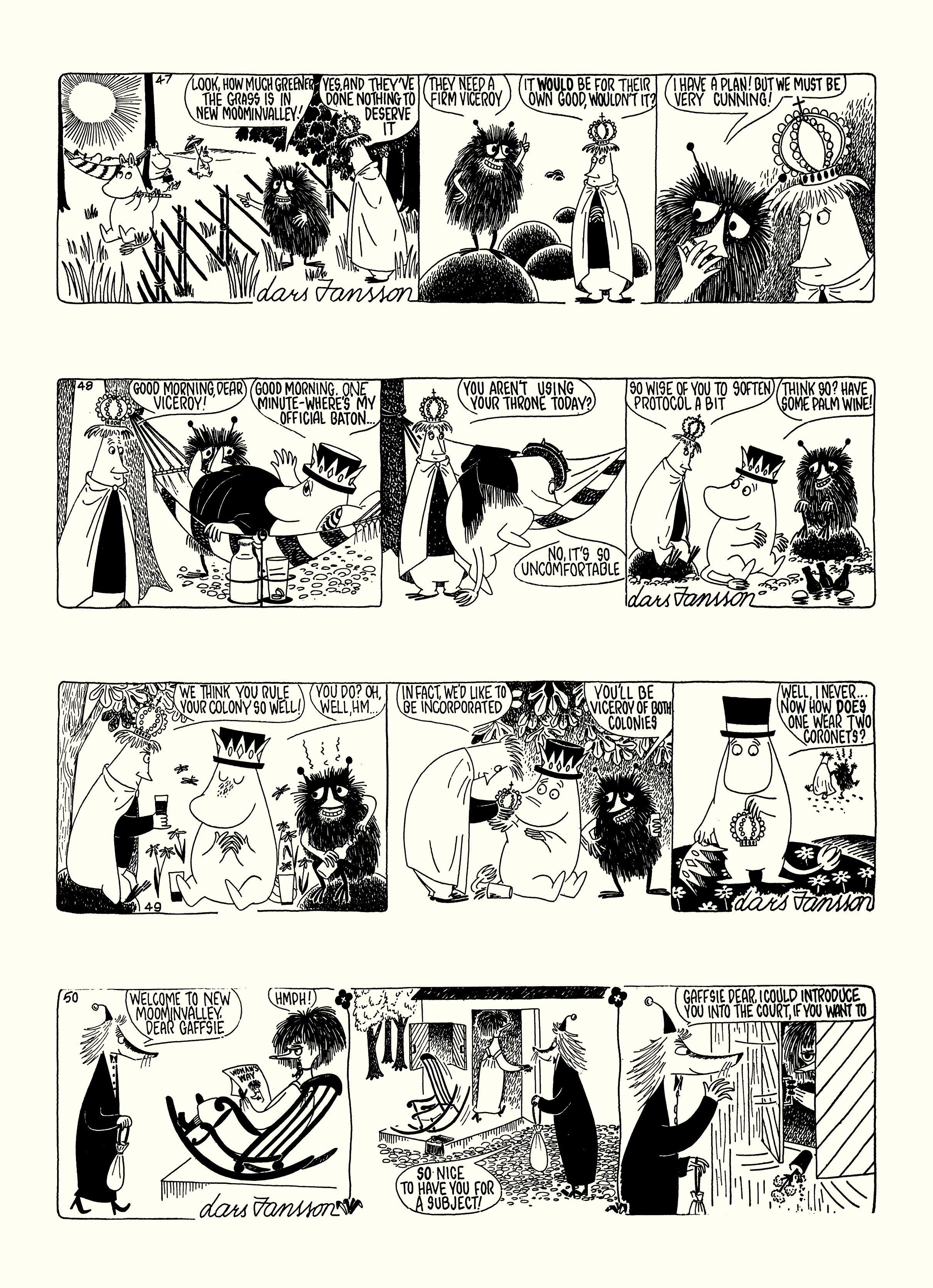 Read online Moomin: The Complete Lars Jansson Comic Strip comic -  Issue # TPB 7 - 18
