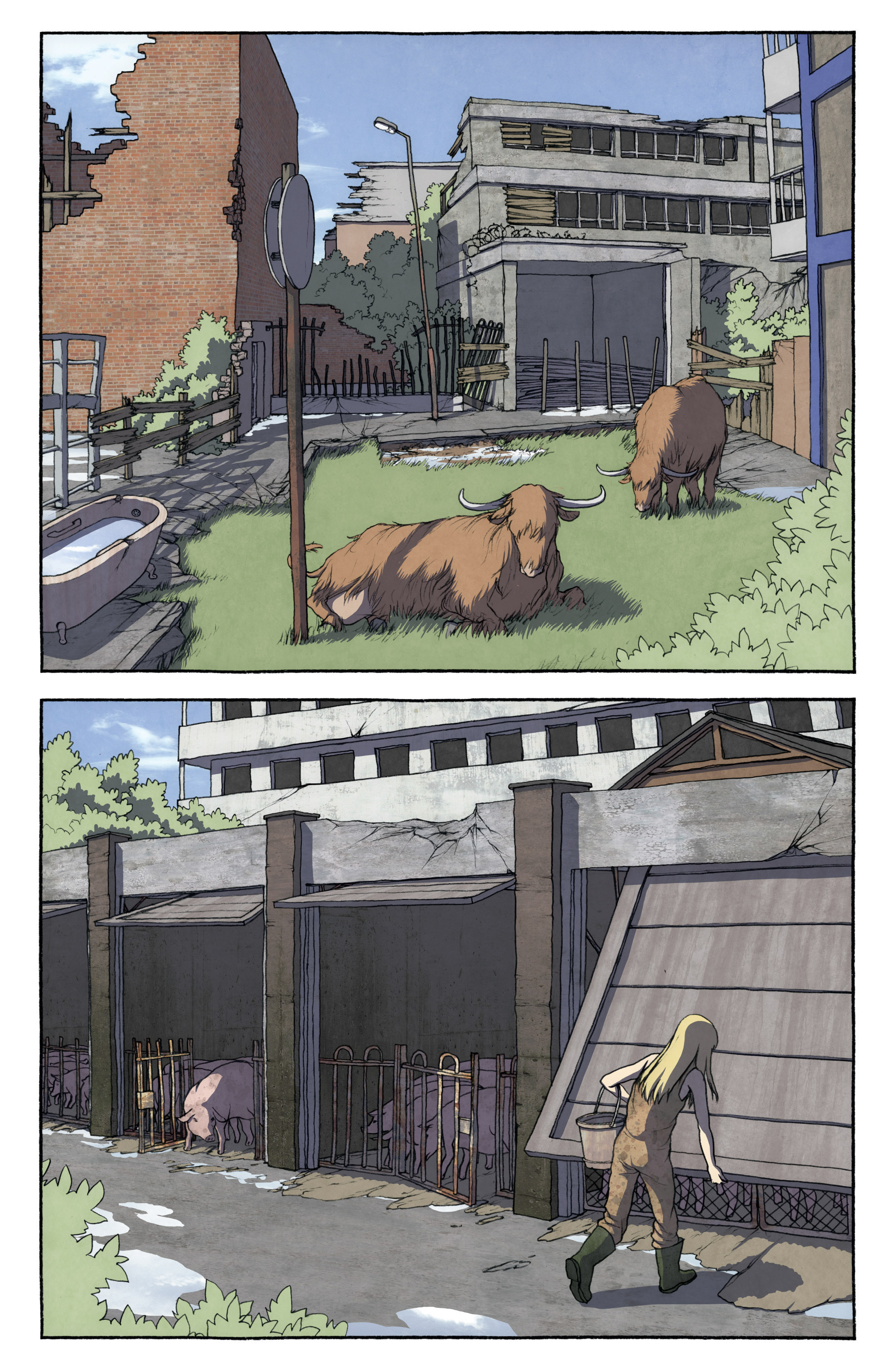 Read online FreakAngels comic -  Issue #5 - 35