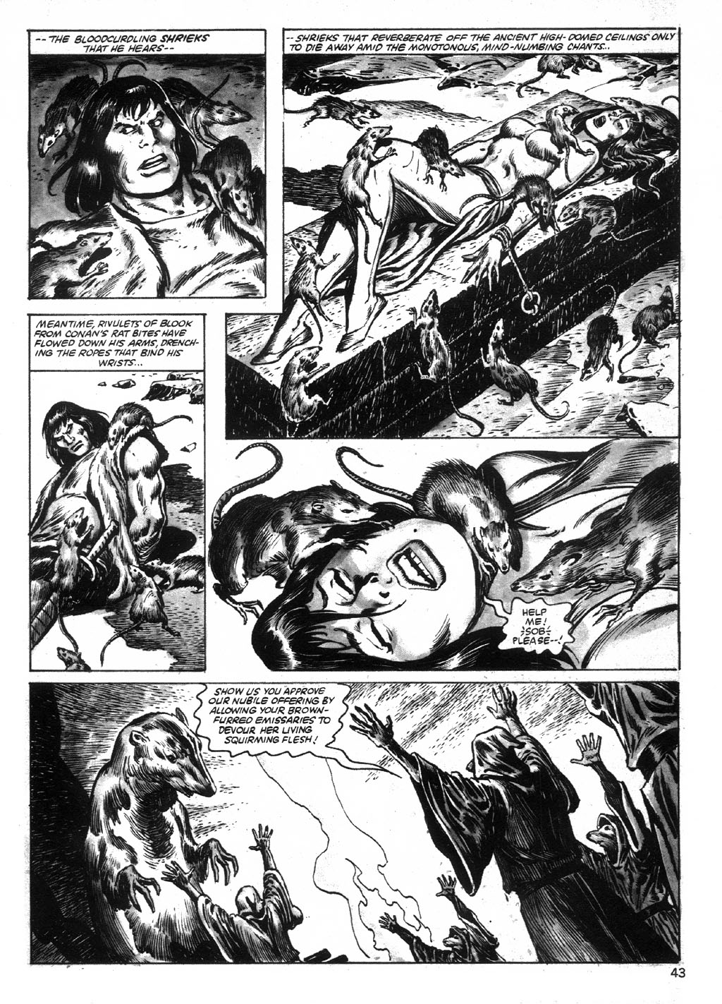 Read online The Savage Sword Of Conan comic -  Issue #95 - 43
