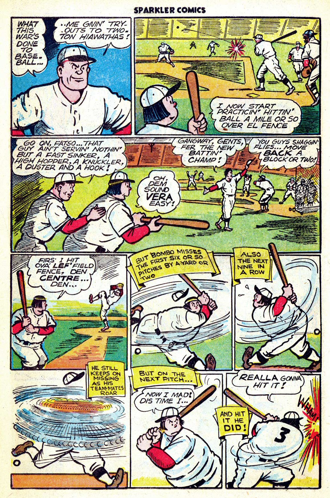 Read online Sparkler Comics comic -  Issue #33 - 37