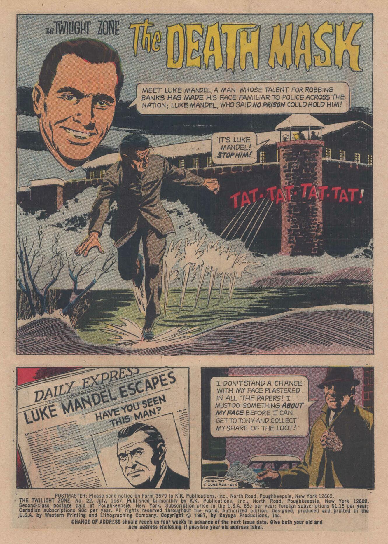 Read online The Twilight Zone (1962) comic -  Issue #22 - 3