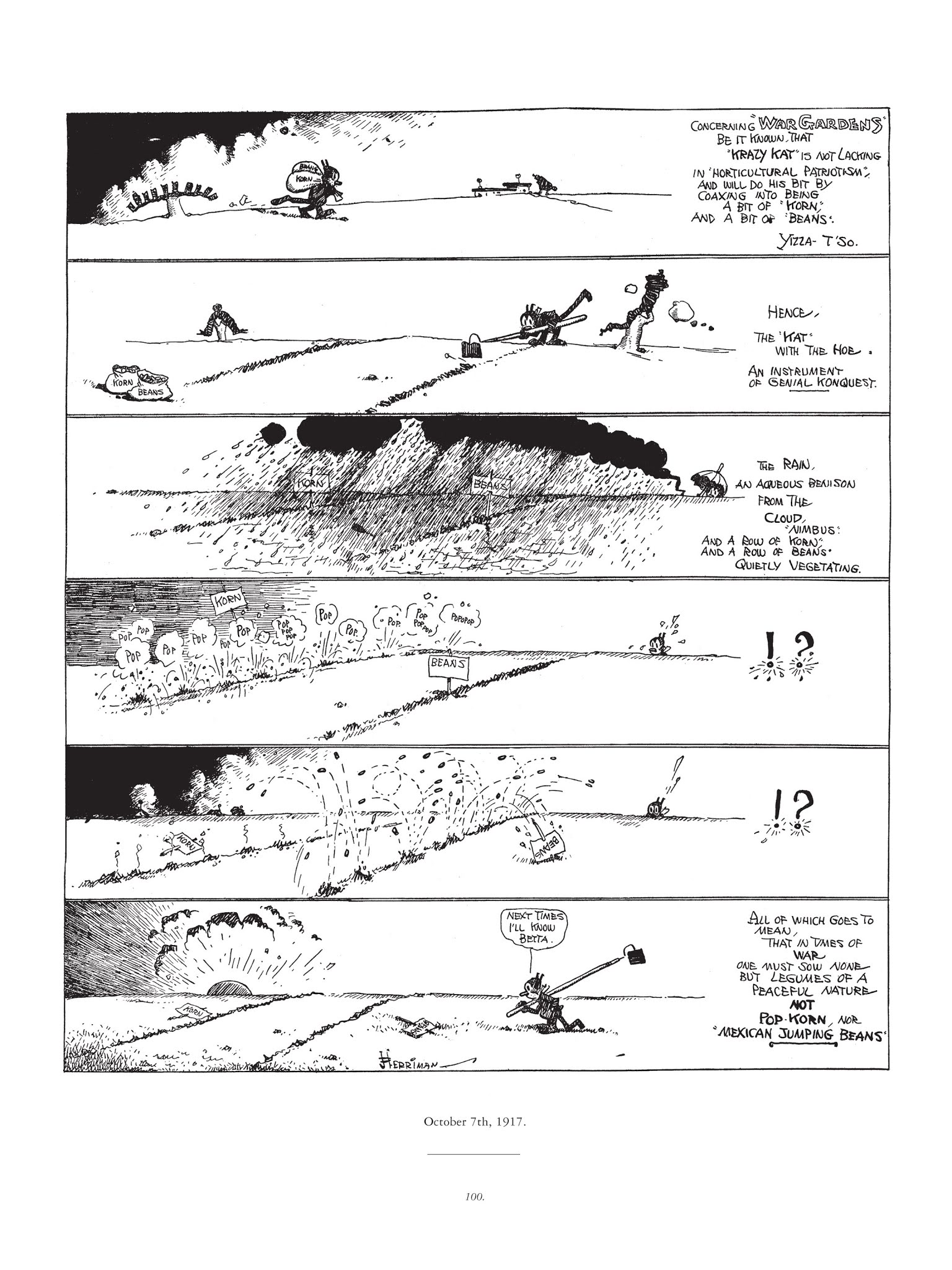 Read online Krazy & Ignatz comic -  Issue # TPB 1 - 100