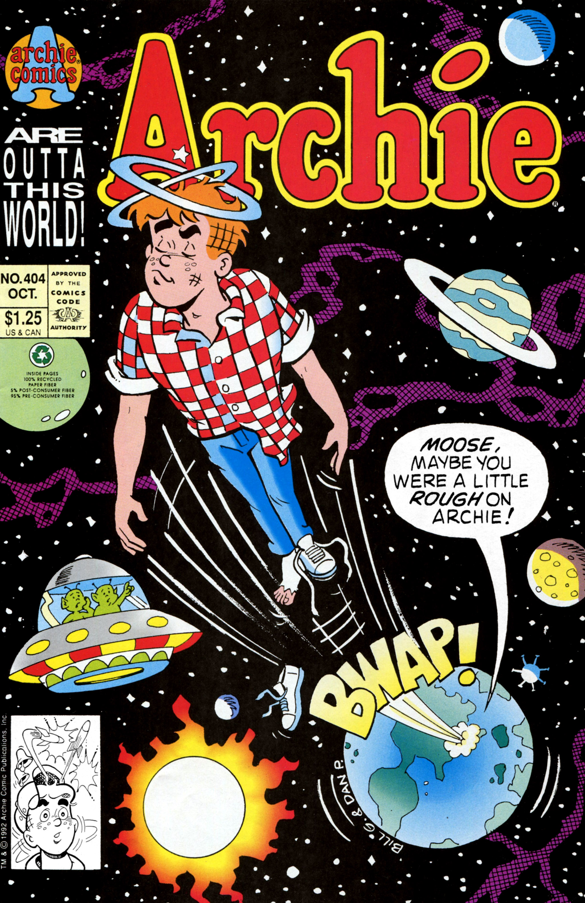 Read online Archie (1960) comic -  Issue #404 - 1