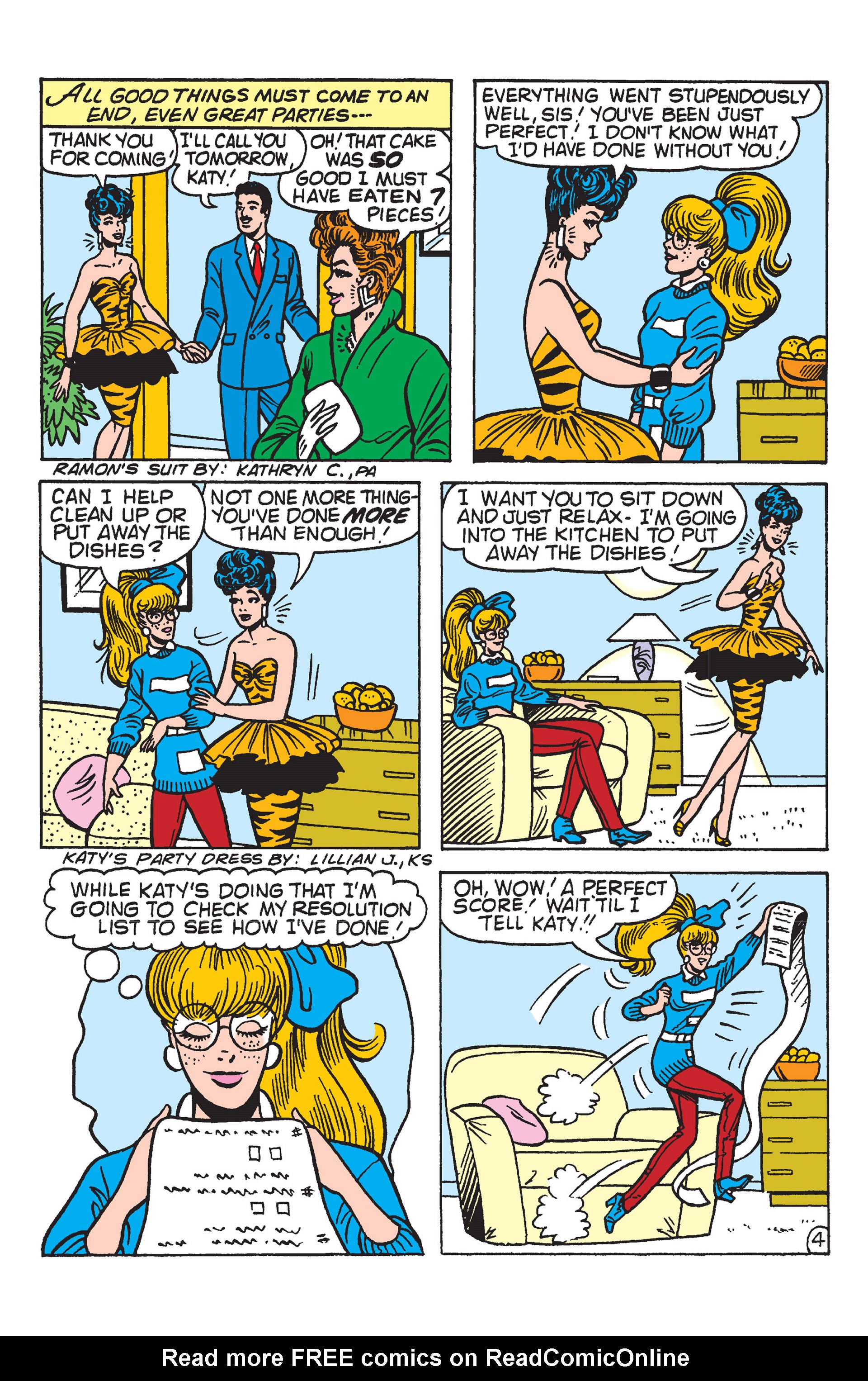 Read online Betty & Veronica New Year's Resolutions comic -  Issue # TPB - 87