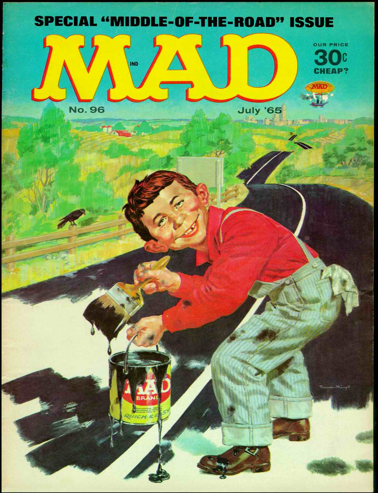 Read online MAD comic -  Issue #96 - 1