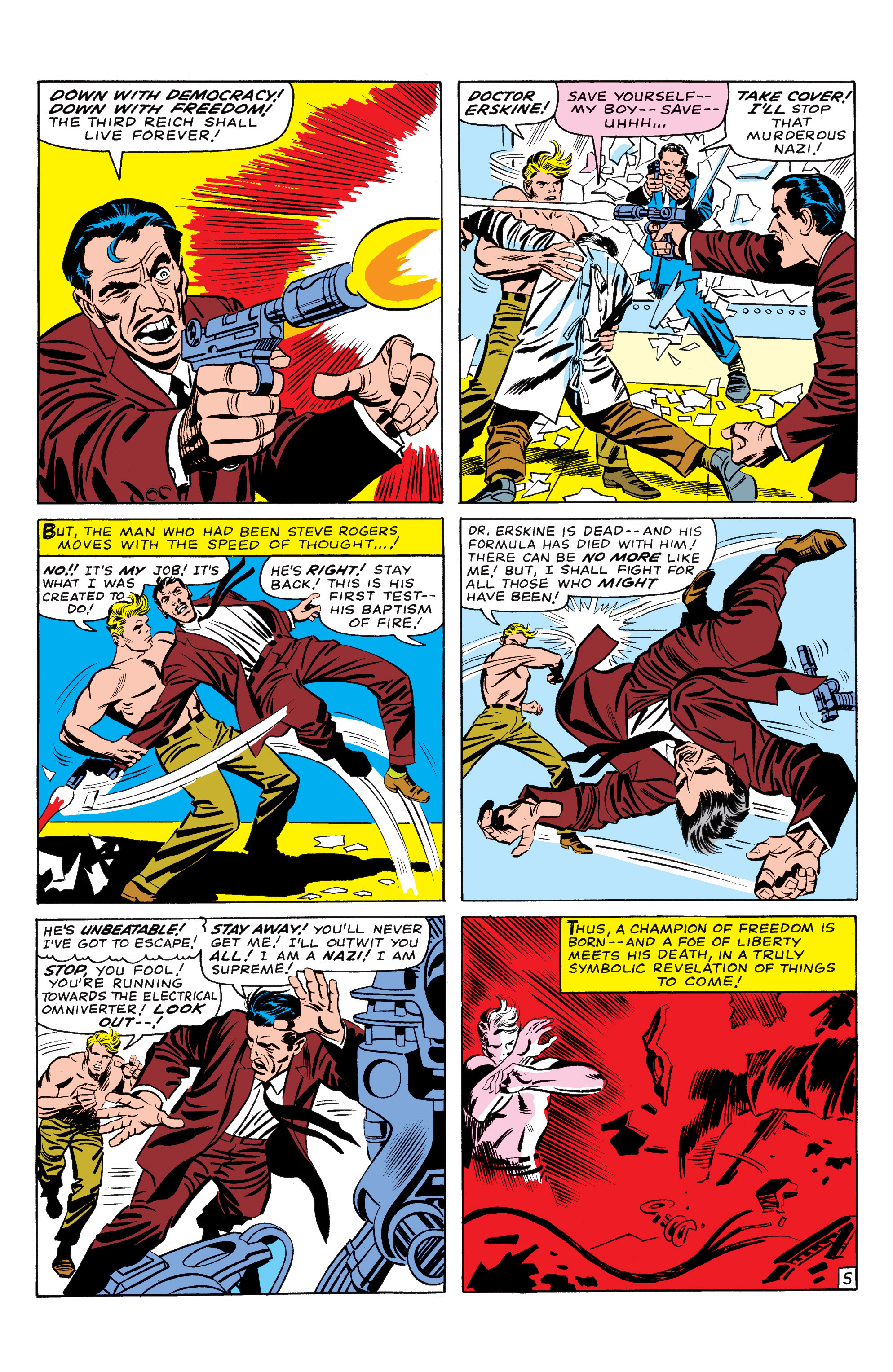 Read online Marvel Masterworks: Captain America comic -  Issue # TPB 1 (Part 1) - 55