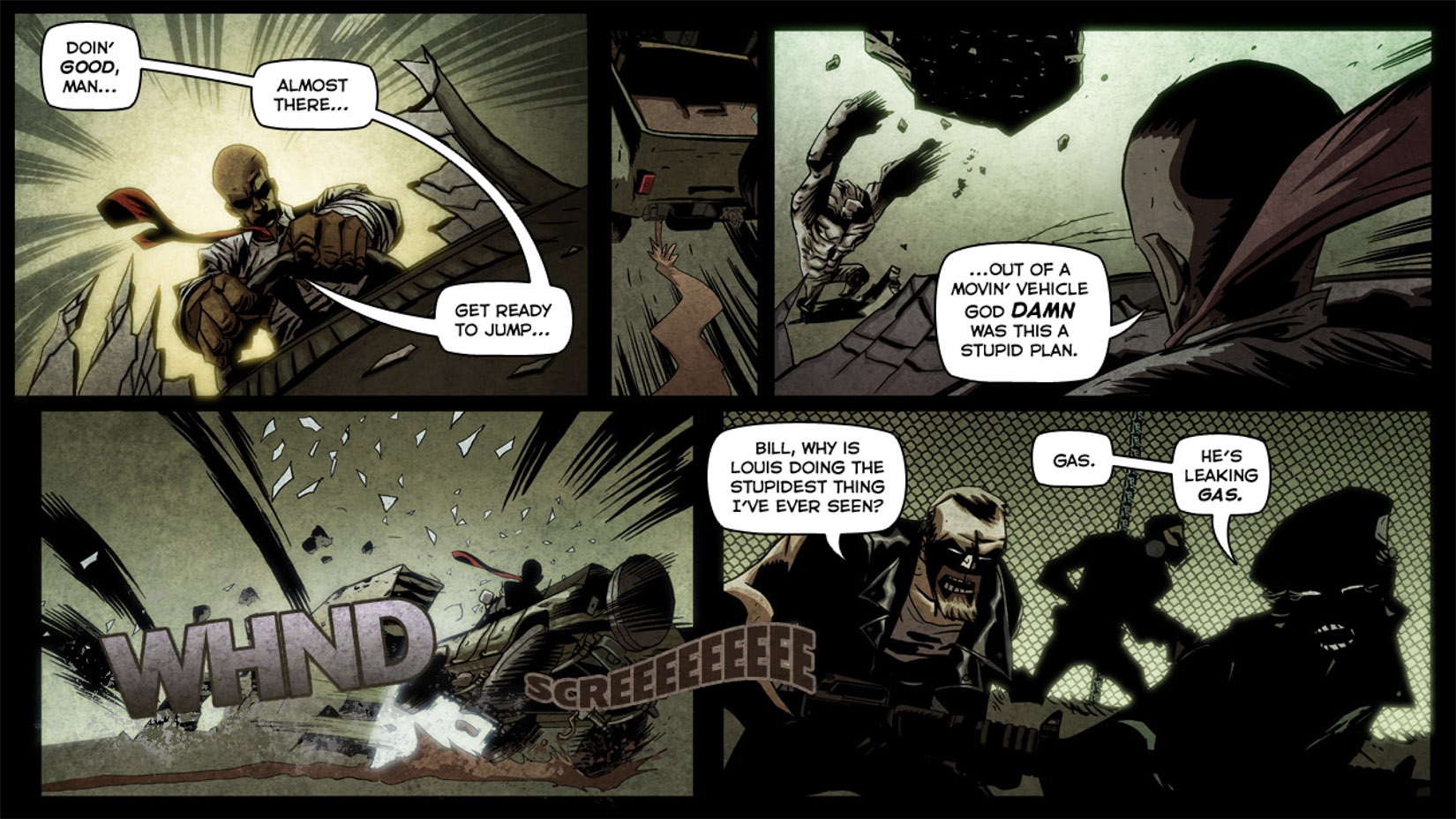 Read online Left 4 Dead: The Sacrifice comic -  Issue #3 - 36