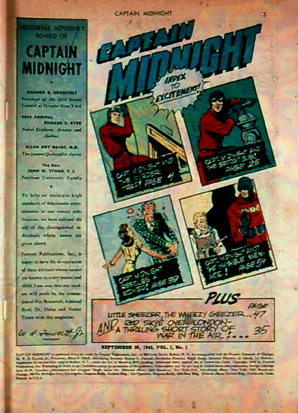 Read online Captain Midnight (1942) comic -  Issue #1 - 3