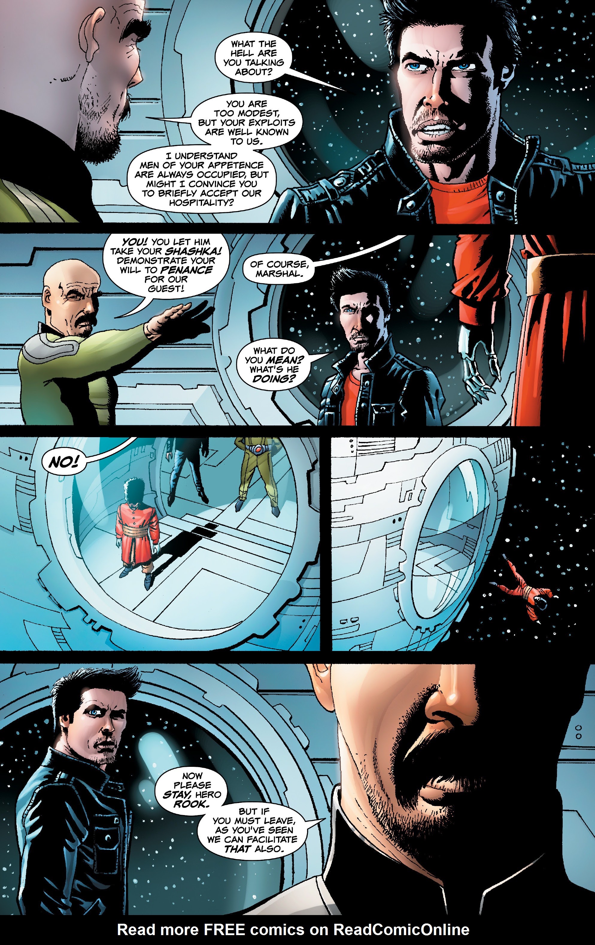Read online The Rook: Desperate Times comic -  Issue # TPB - 43