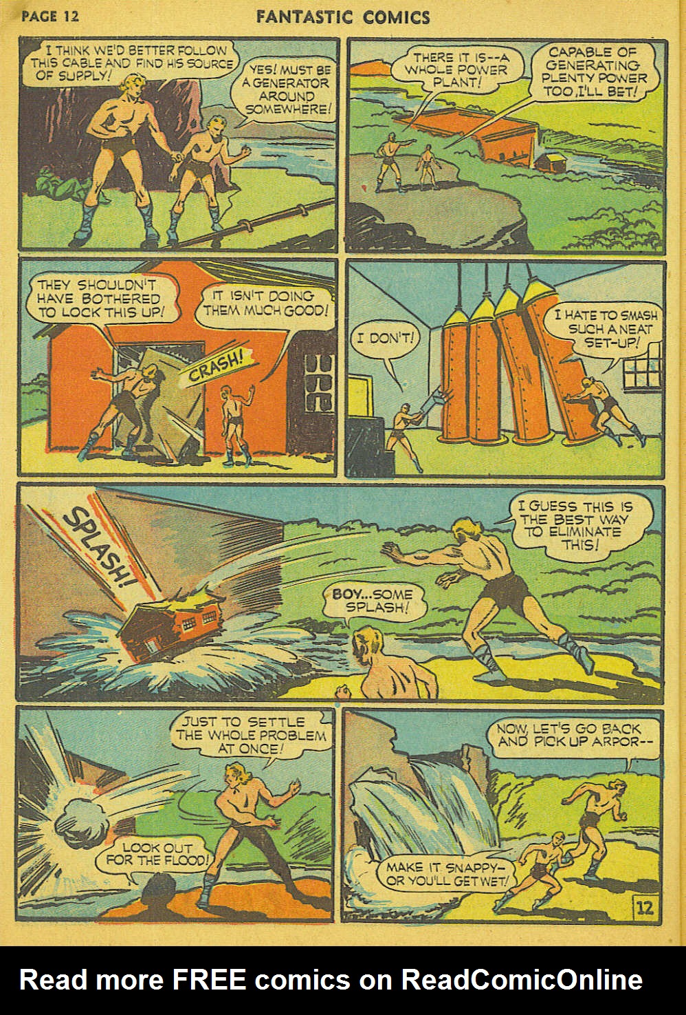 Read online Fantastic Comics comic -  Issue #15 - 5