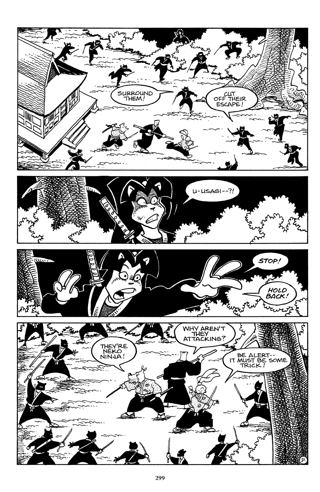 Read online The Usagi Yojimbo Saga comic -  Issue # TPB 3 - 296