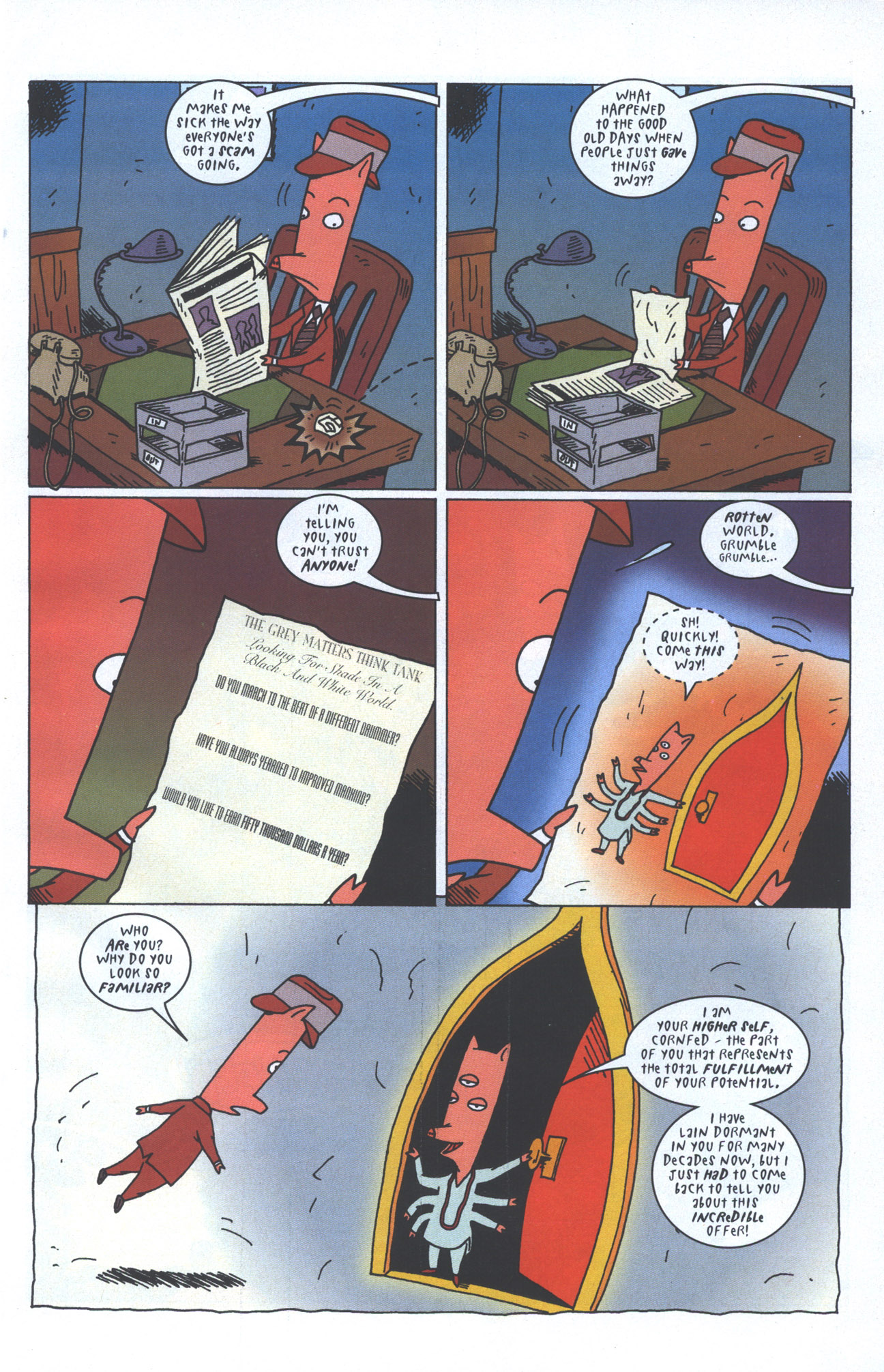 Read online Duckman (1994) comic -  Issue #4 - 7