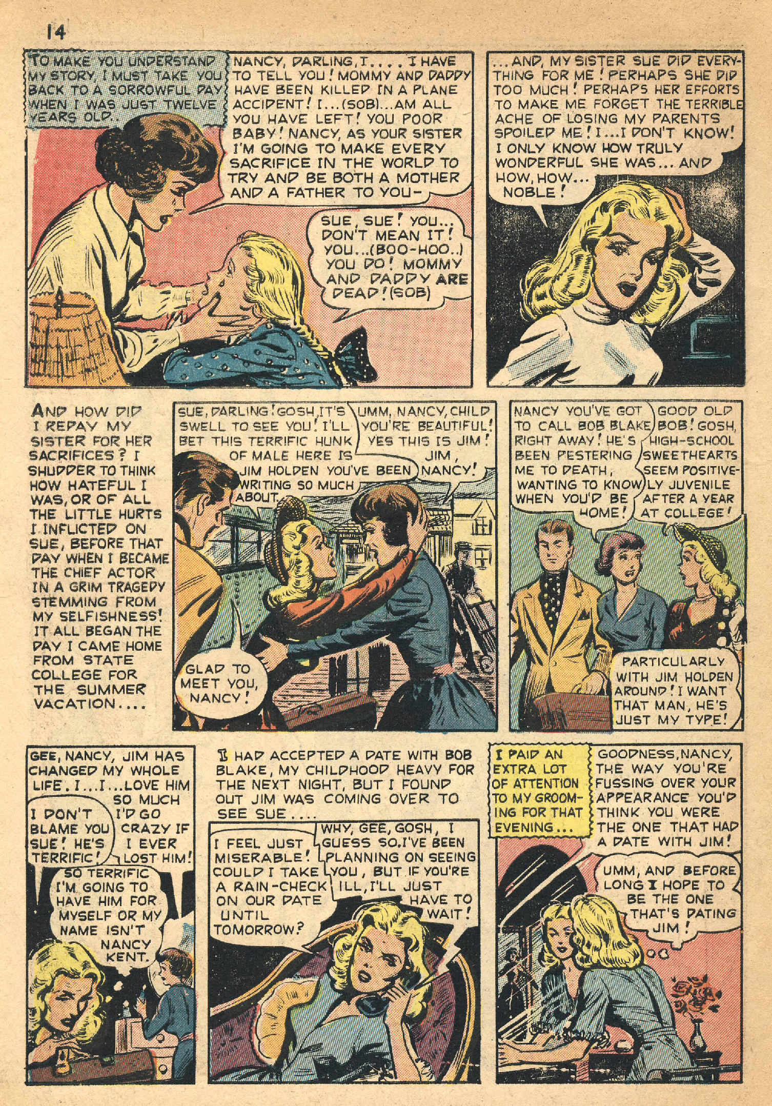 Read online Darling Romance comic -  Issue #1 - 14