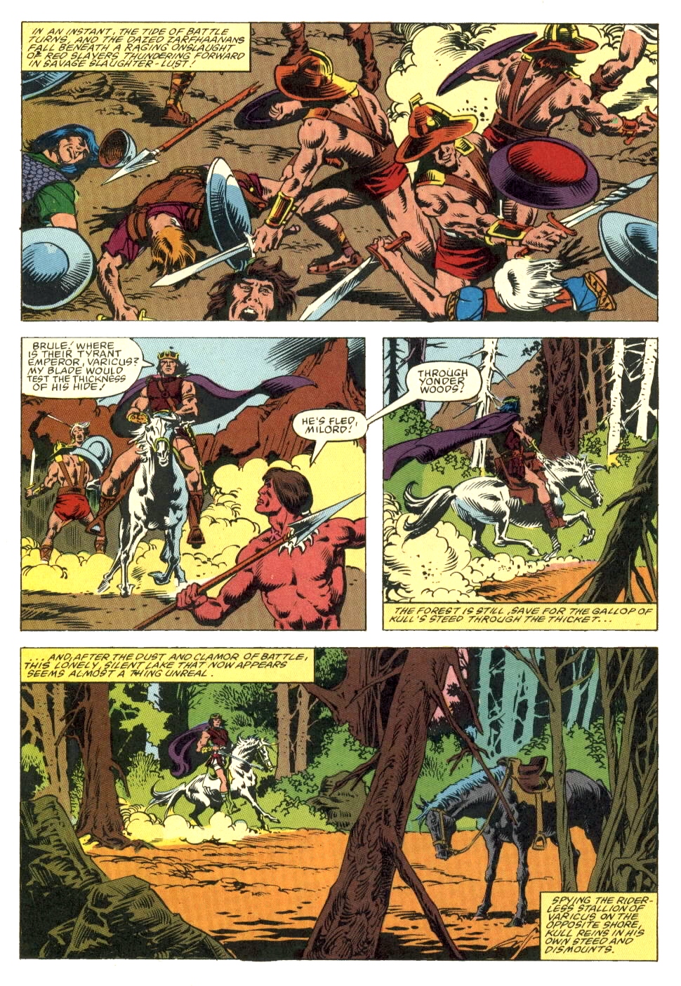 Read online Kull The Conqueror (1982) comic -  Issue #1 - 40