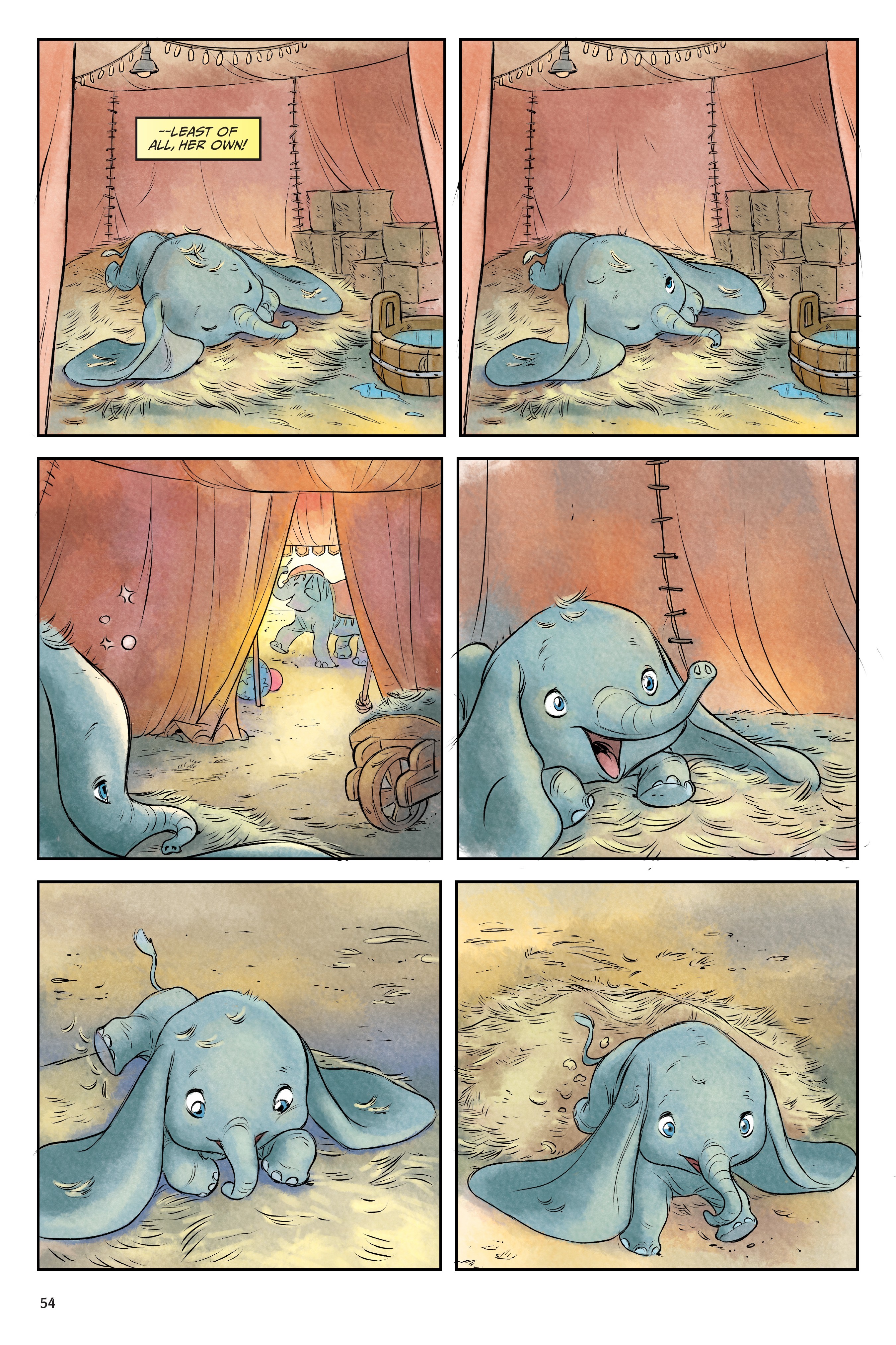 Read online Disney Dumbo: Friends in High Places comic -  Issue # Full - 55