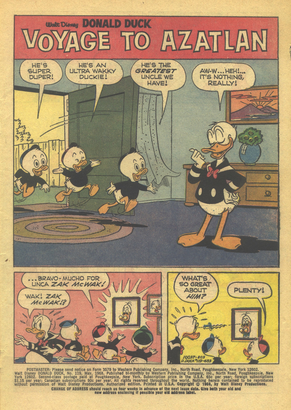 Read online Walt Disney's Donald Duck (1952) comic -  Issue #119 - 3