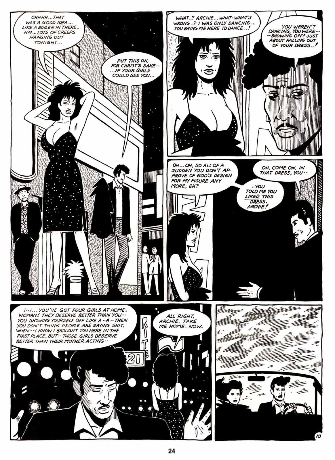 Read online Love and Rockets (1982) comic -  Issue #6 - 26