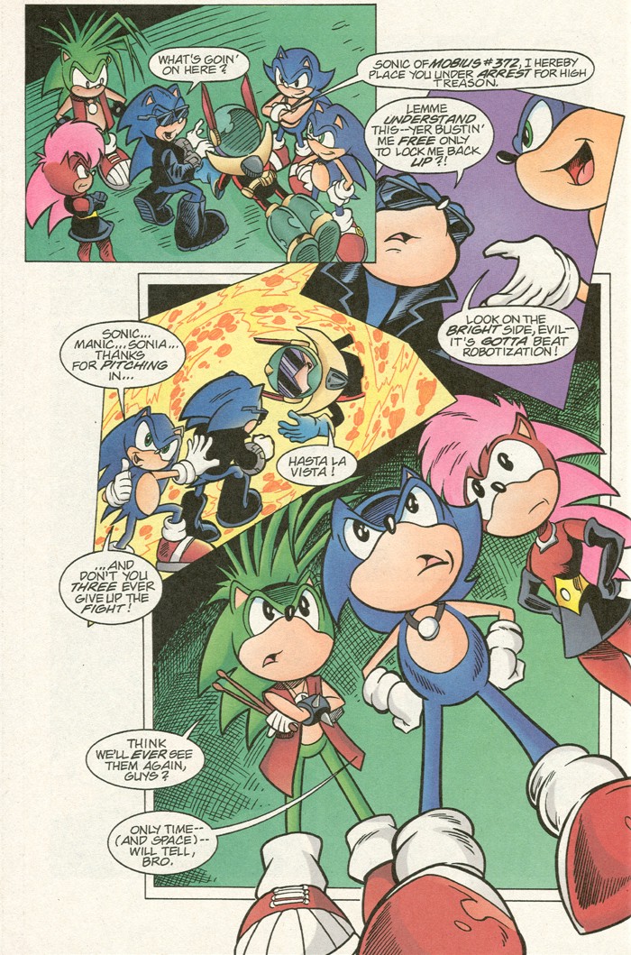 Read online Sonic Super Special comic -  Issue #10 - Chaos Crossover - 36