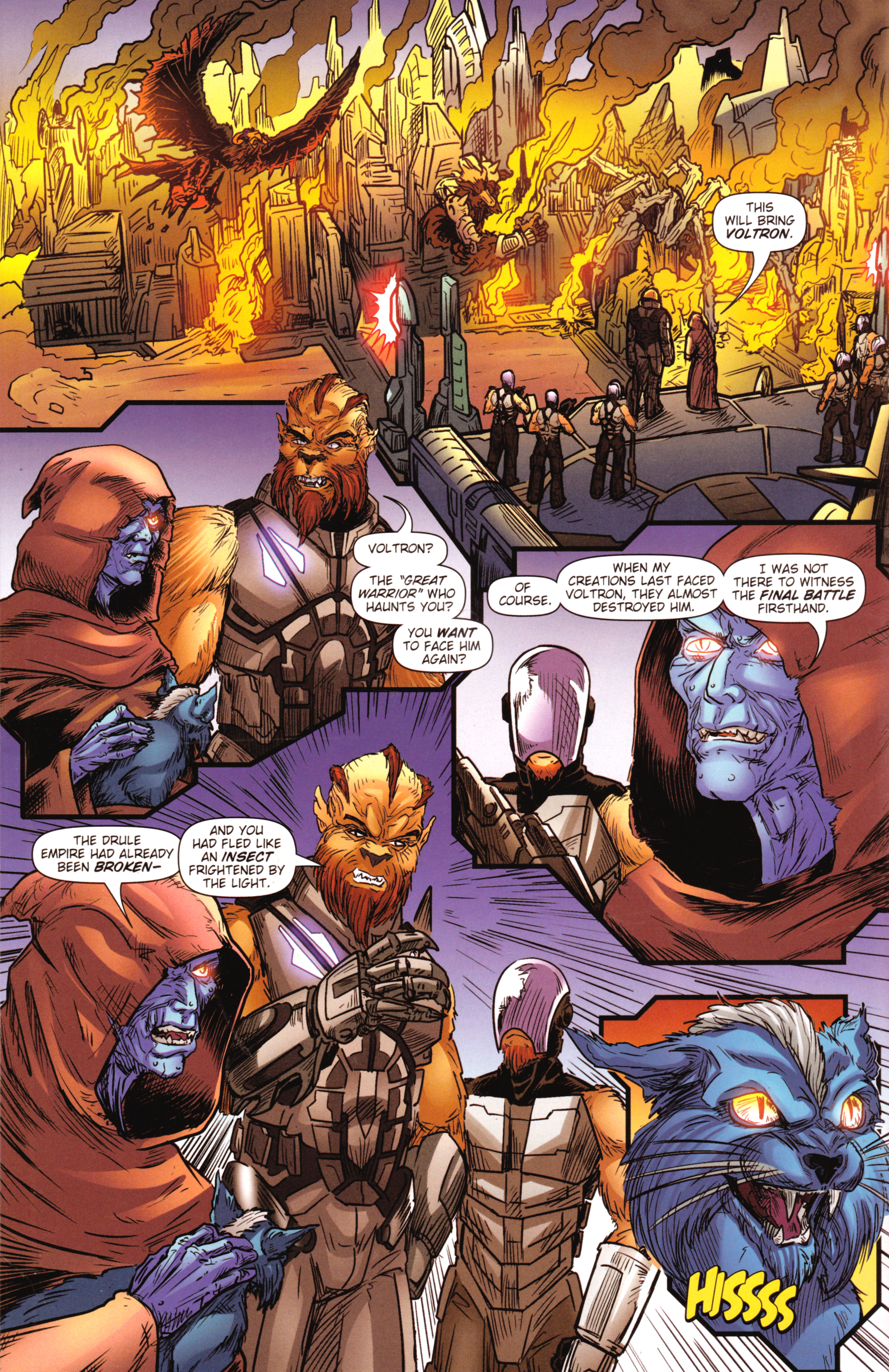 Read online Voltron: From the Ashes comic -  Issue #4 - 5