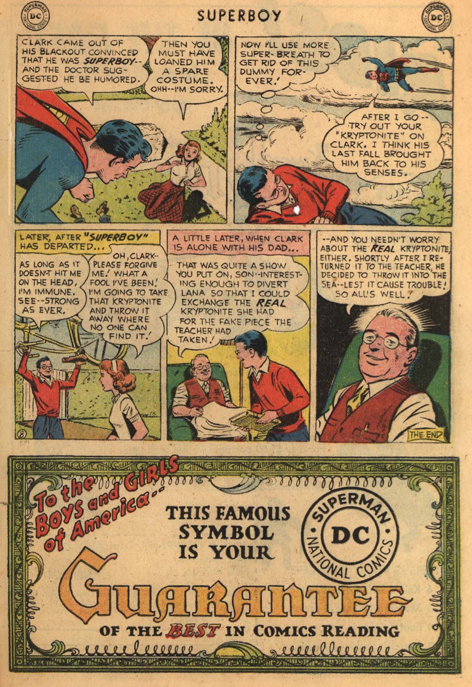 Read online Superboy (1949) comic -  Issue #45 - 29