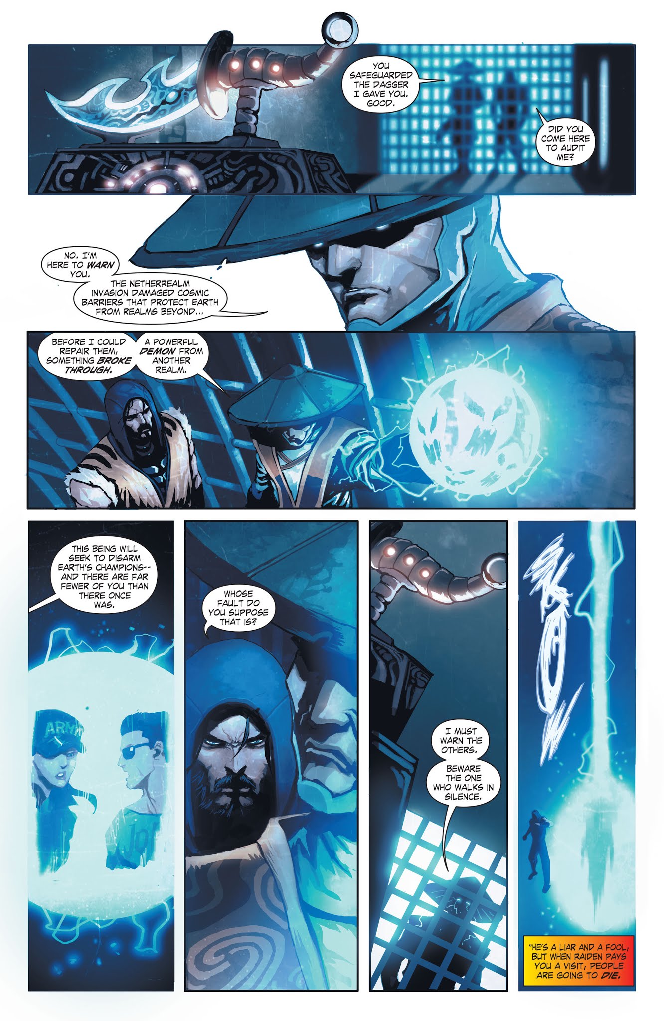Read online Mortal Kombat X [I] comic -  Issue # _TPB 1 - 23