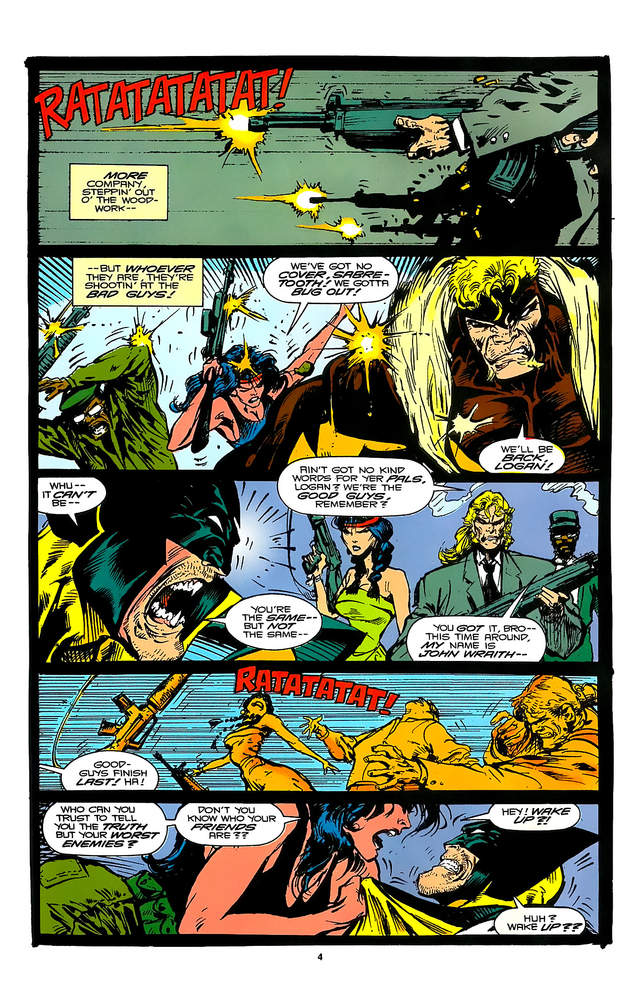 Read online Wolverine (1988) comic -  Issue #61 - 4