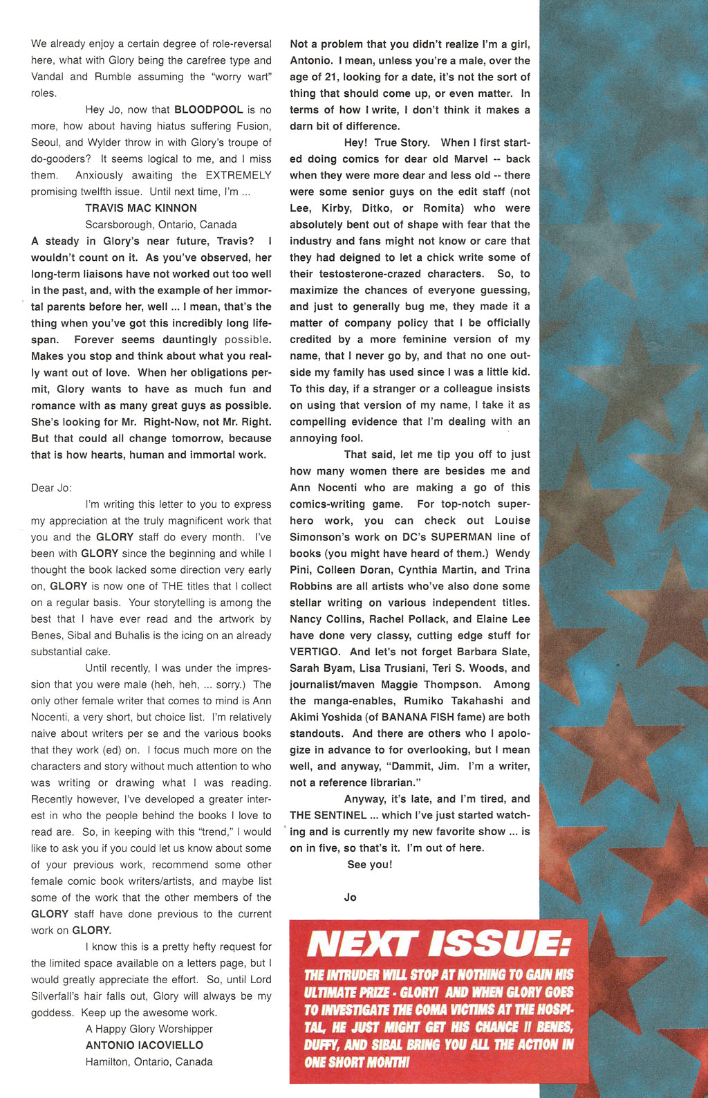 Read online Glory comic -  Issue #13 - 25