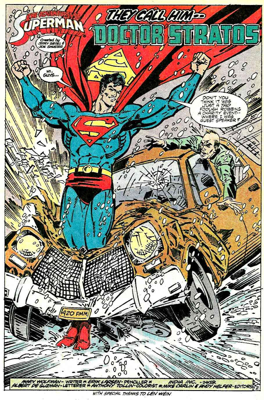 Read online Adventures of Superman (1987) comic -  Issue #431 - 3