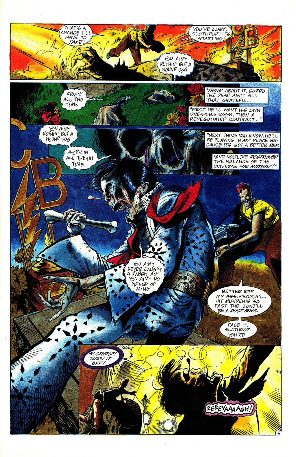 Read online Grimjack comic -  Issue #65 - 31
