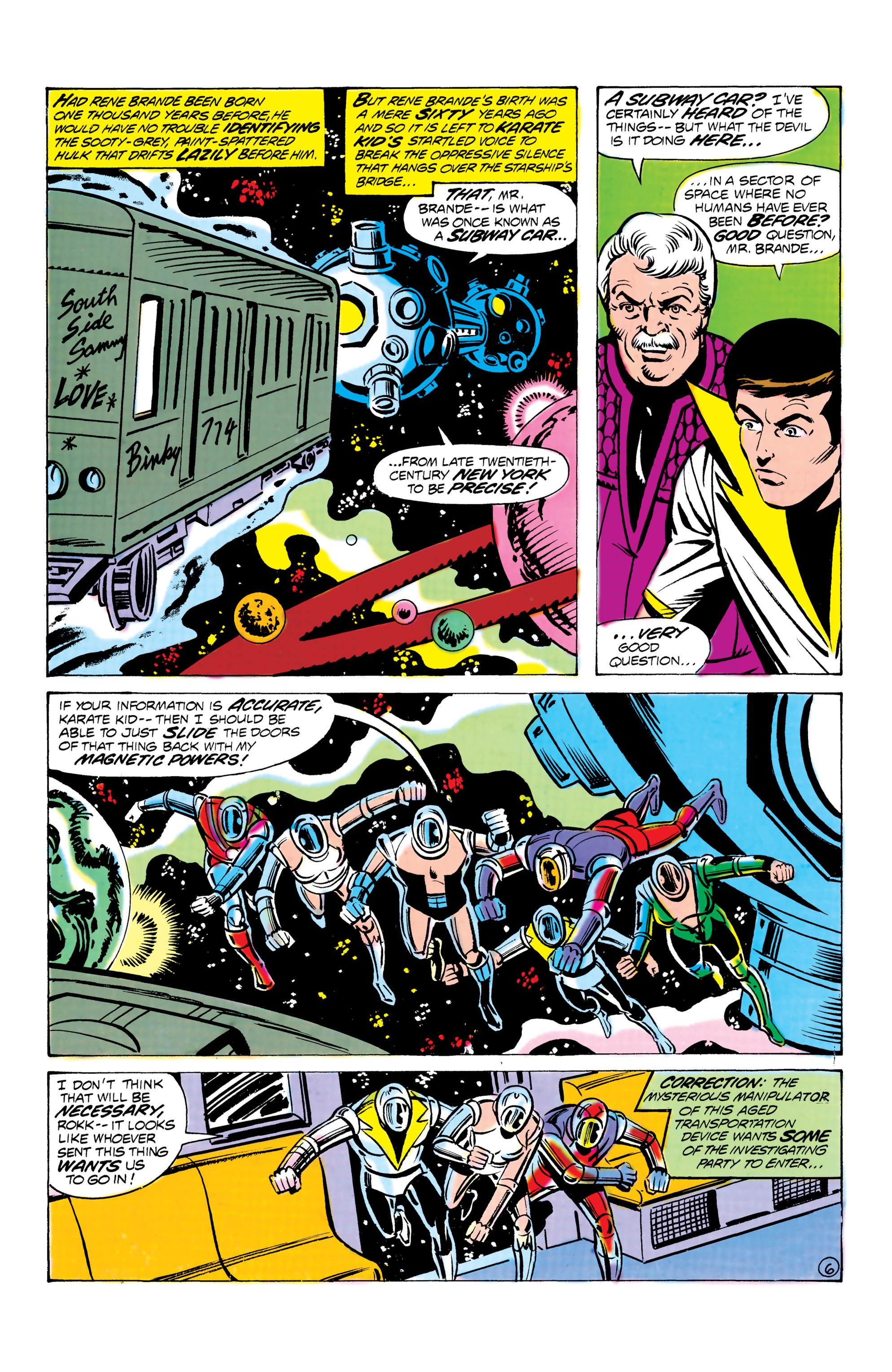 Read online Legion of Super-Heroes (1980) comic -  Issue #268 - 7