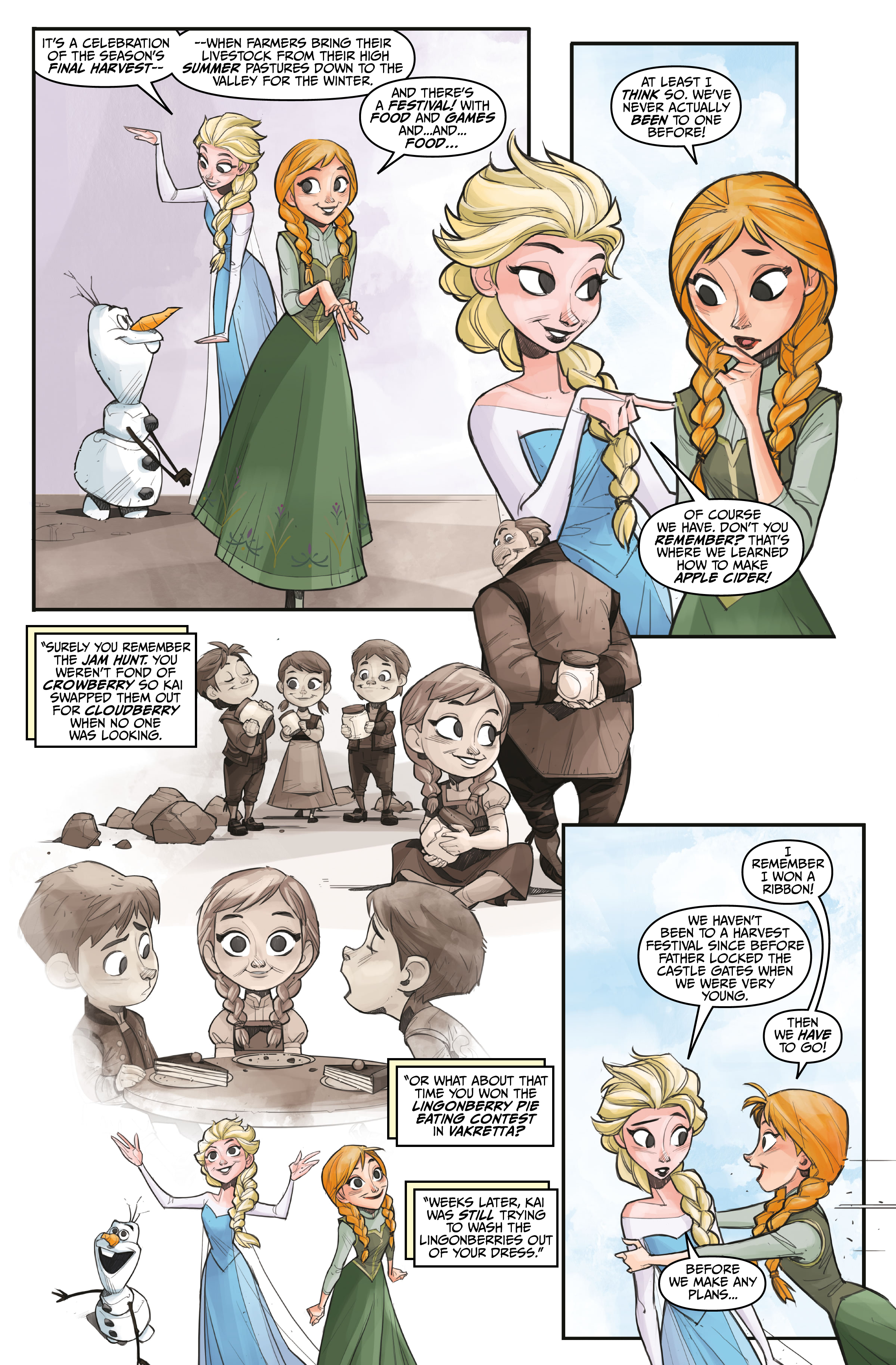 Read online Disney Frozen Library Edition comic -  Issue # TPB (Part 1) - 89