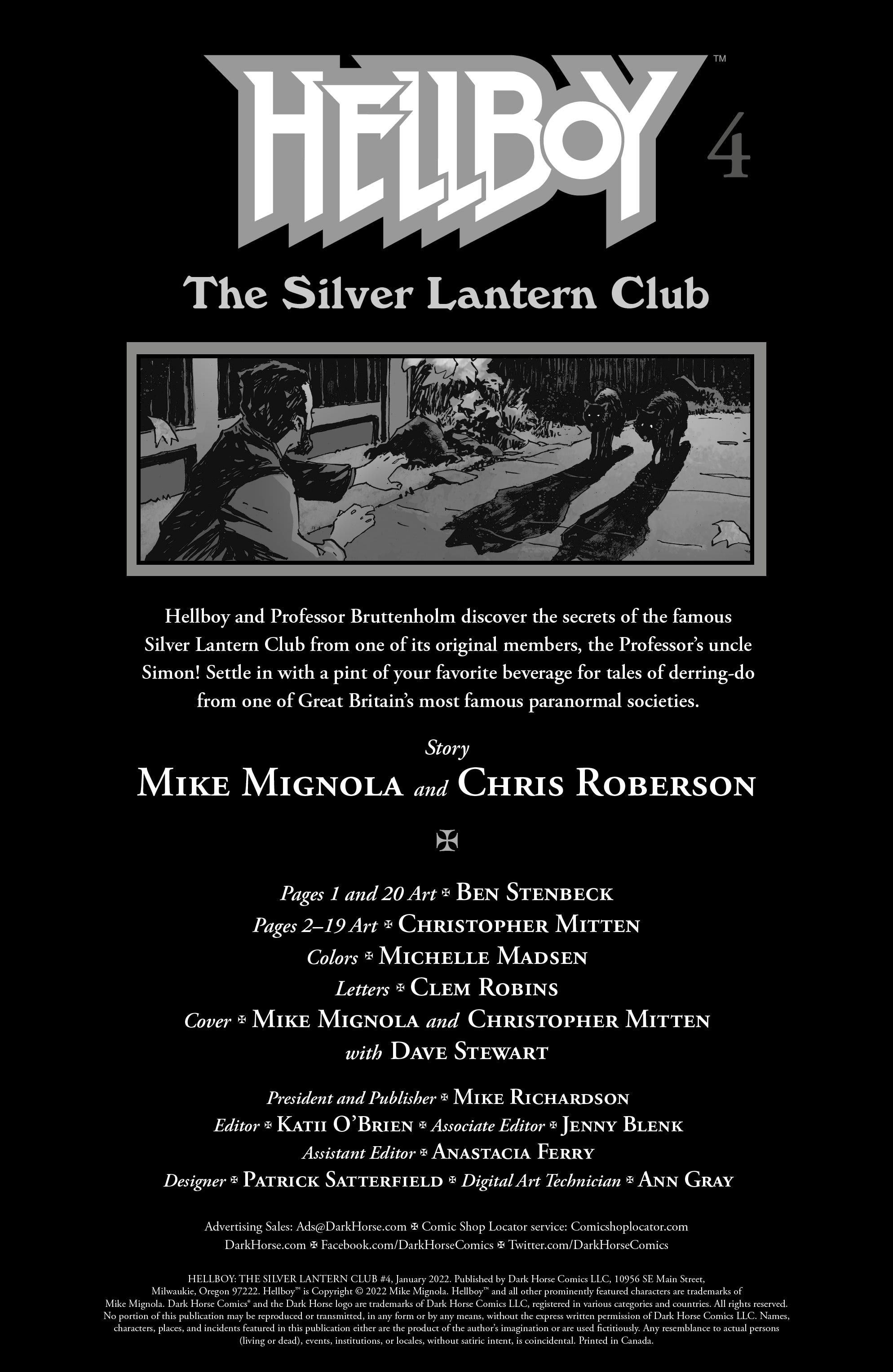 Read online Hellboy: The Silver Lantern Club comic -  Issue #4 - 2