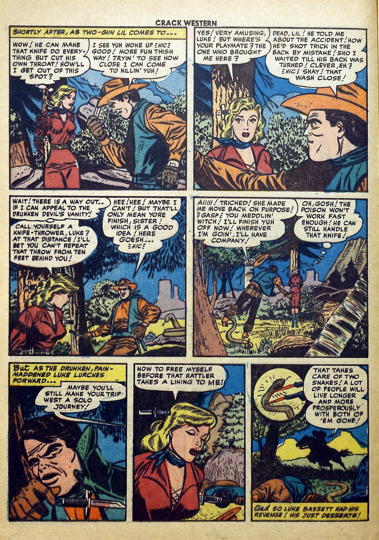 Read online Crack Western comic -  Issue #78 - 16